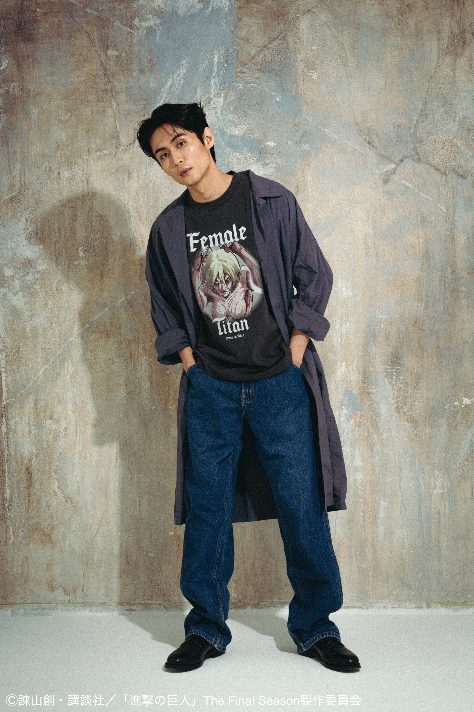 モデル身長:183cm / 着用サイズ:L