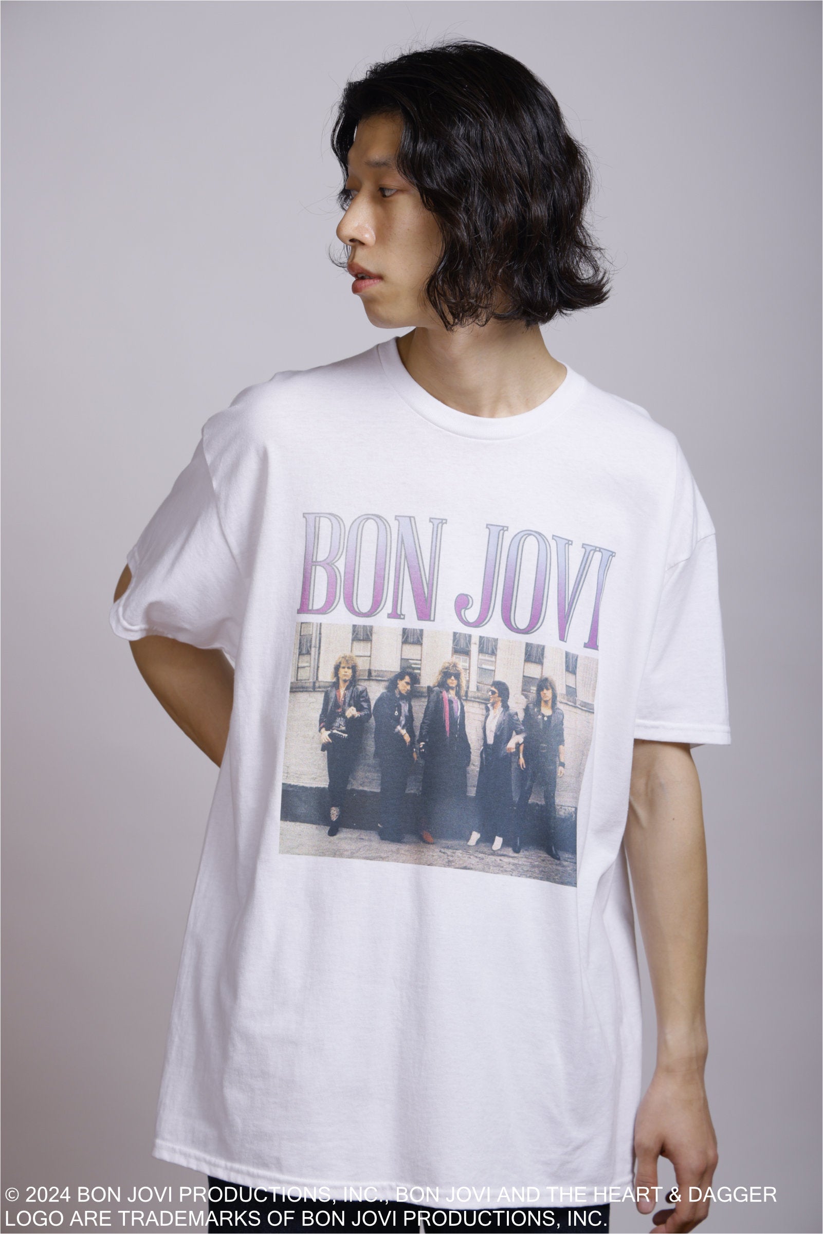 モデル身長:185cm / 着用サイズ:F