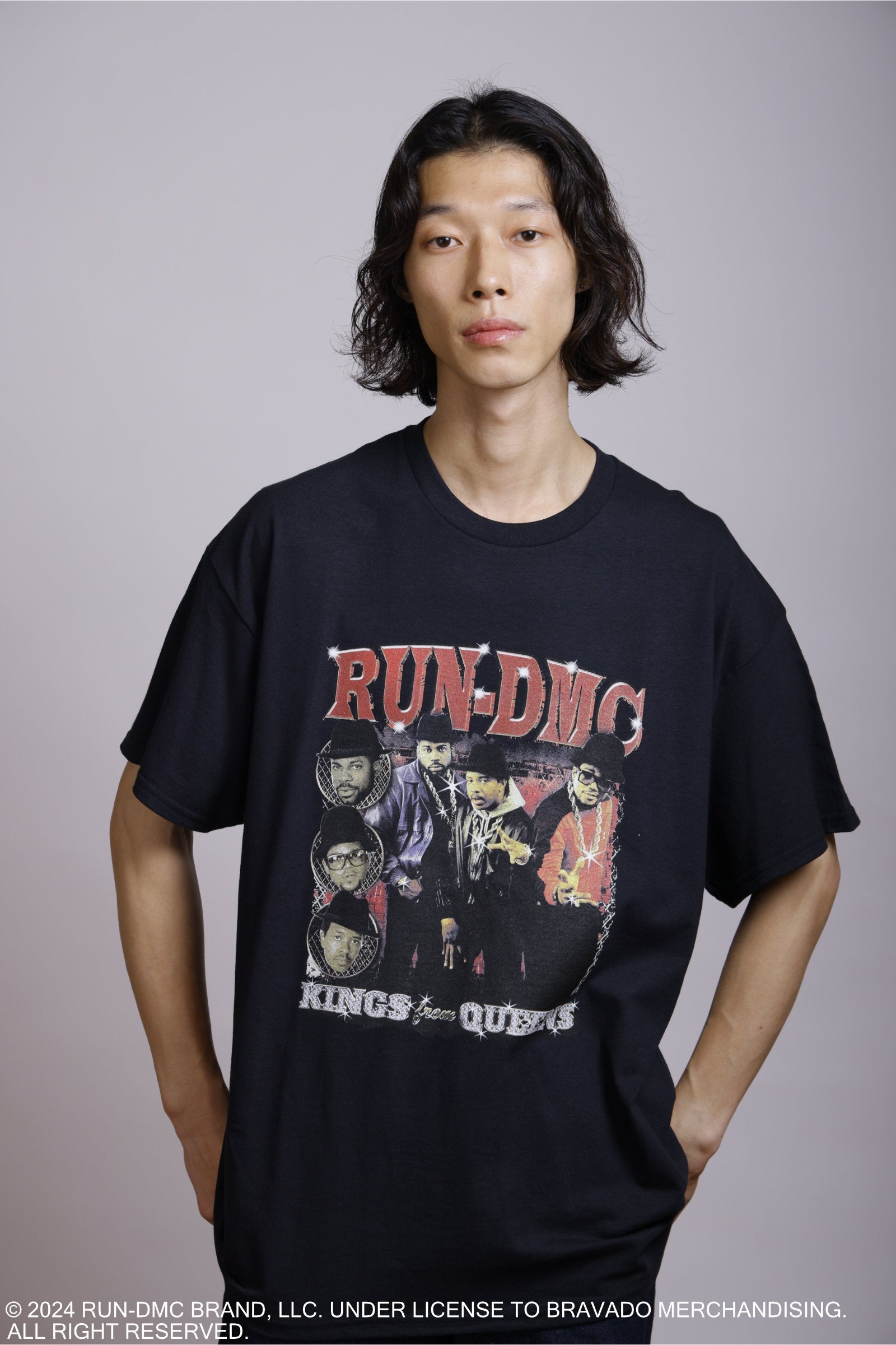 モデル身長:185cm / 着用サイズ:F