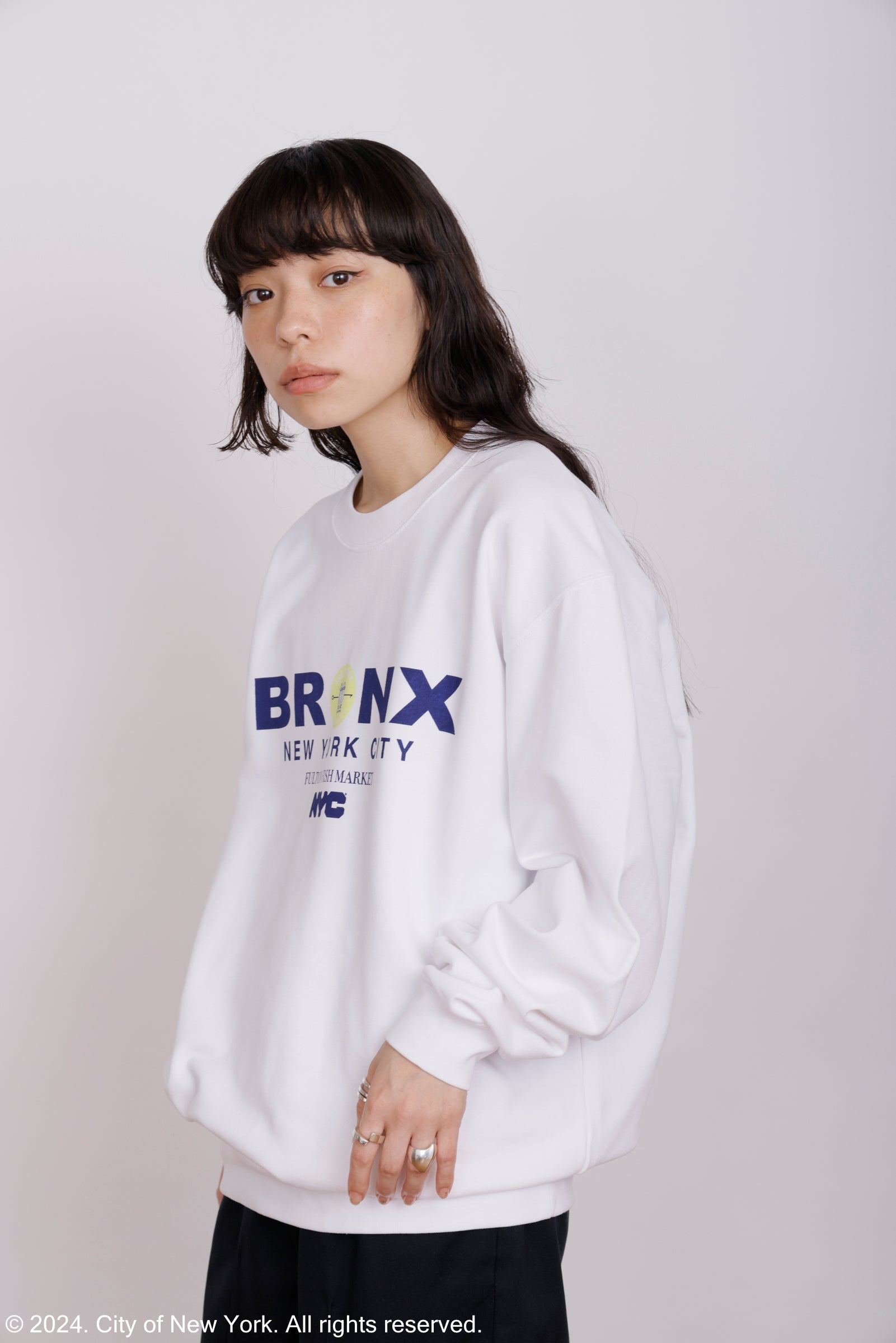 モデル身長:152cm / 着用サイズ:F