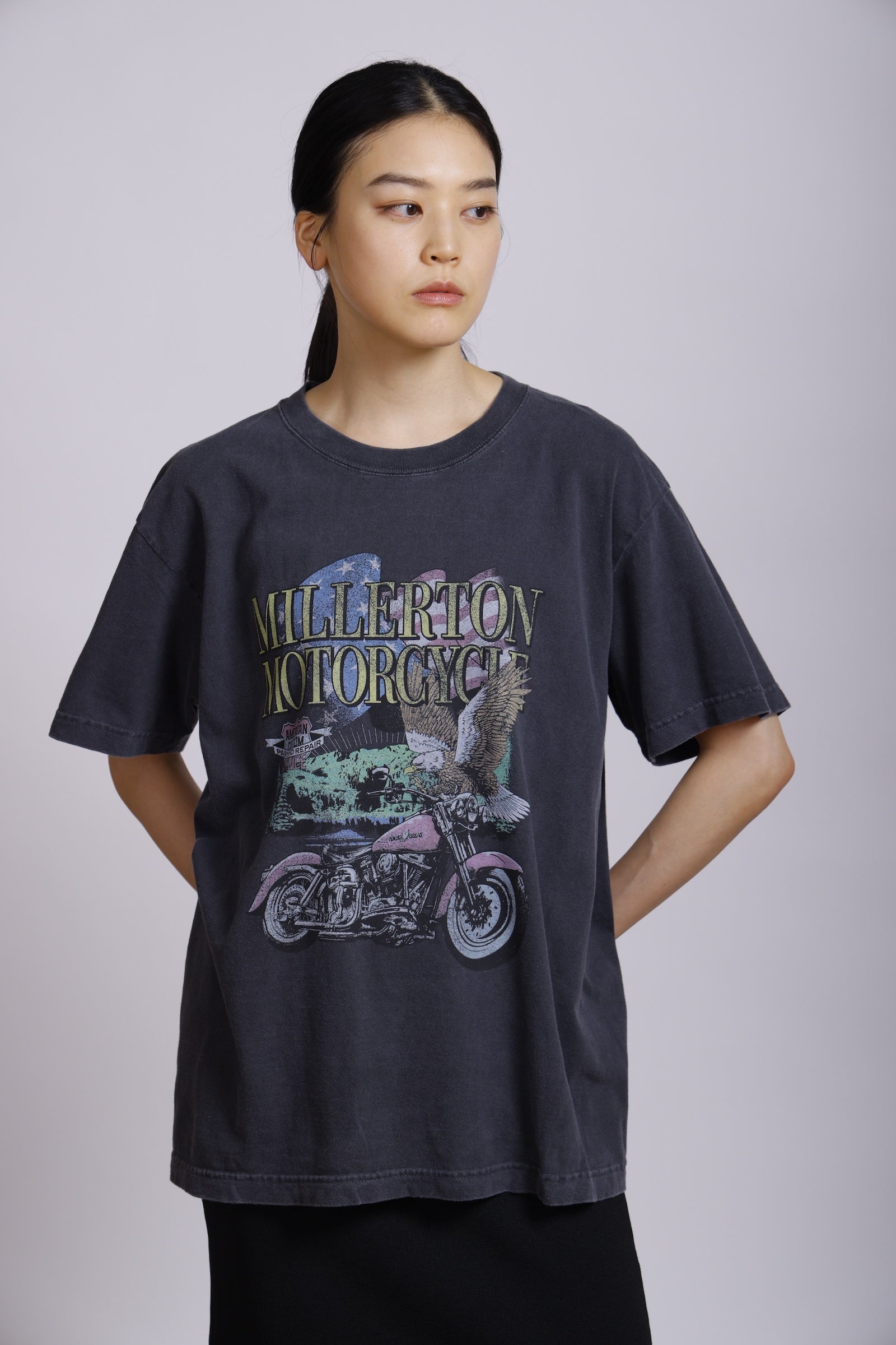 モデル身長:164cm / 着用サイズ:F