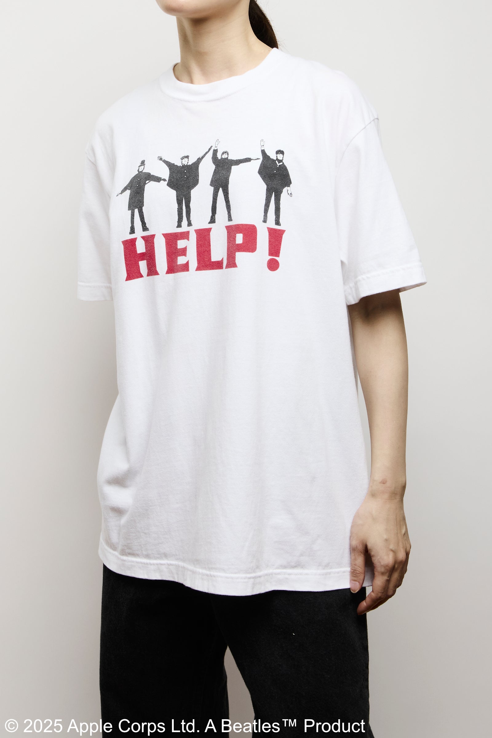 着用商品:White_1 / モデル身長:173cm / 着用サイズ:L