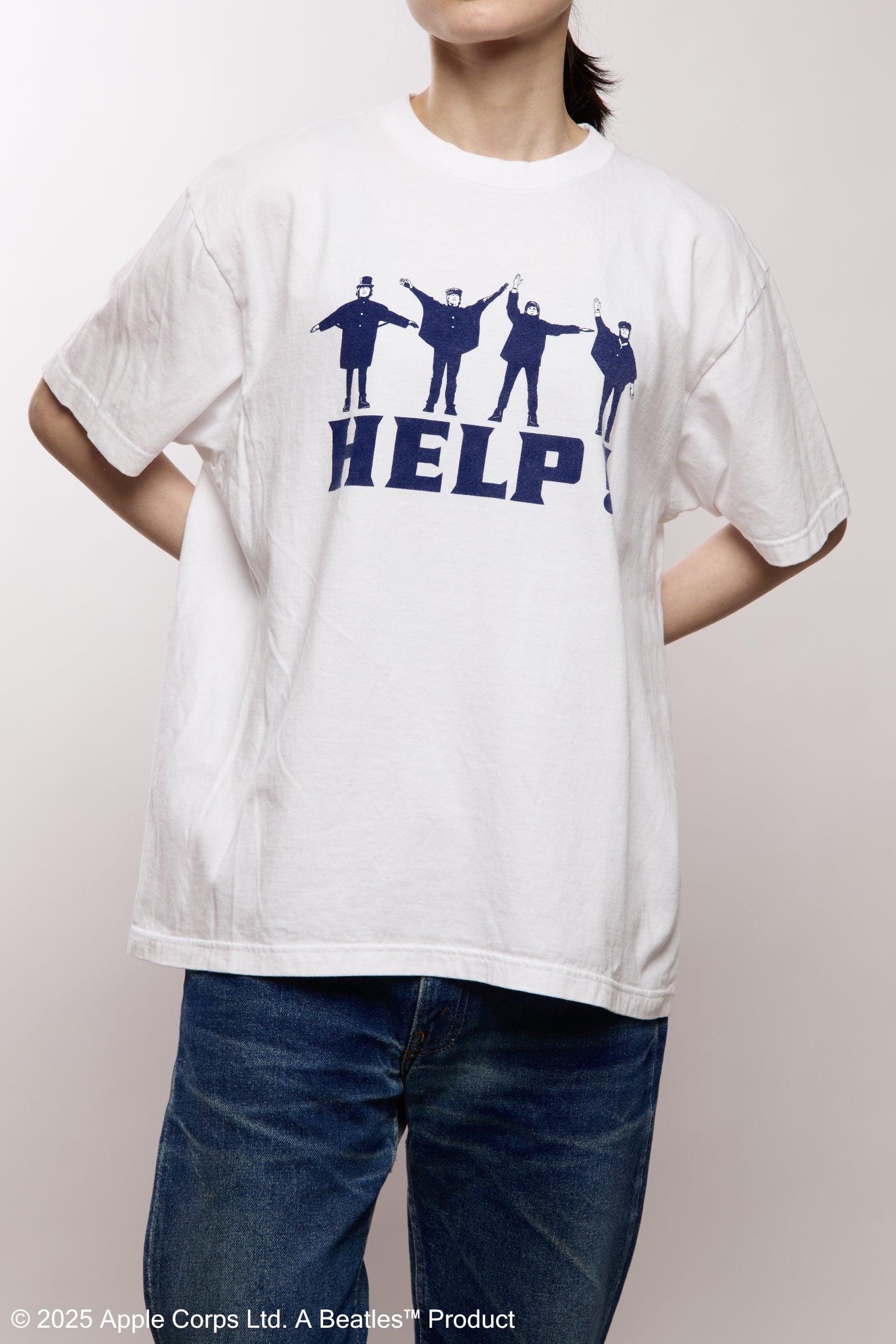 着用商品:White_2 / モデル身長:163cm / 着用サイズ:L