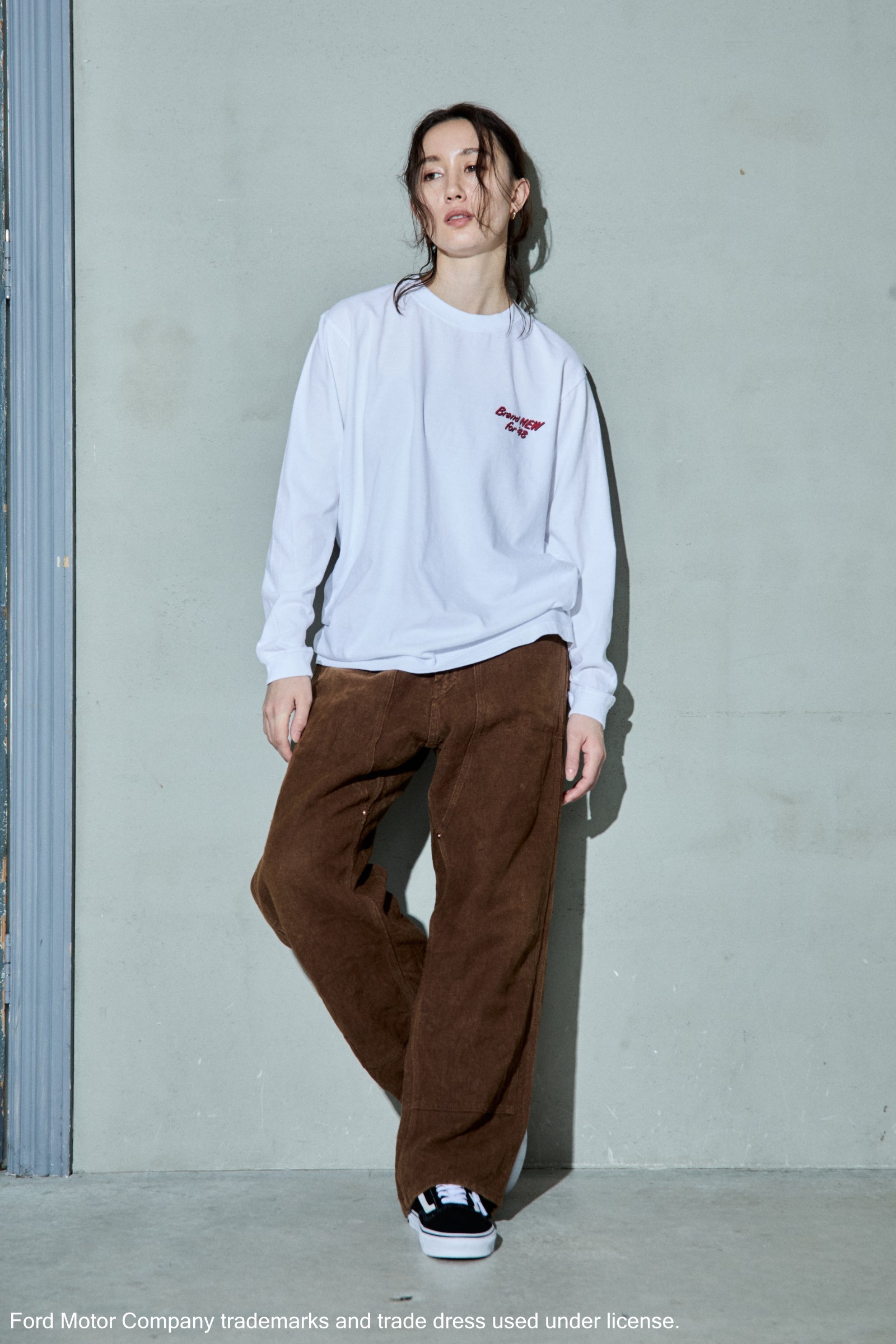 モデル身長:168cm / 着用サイズ:L