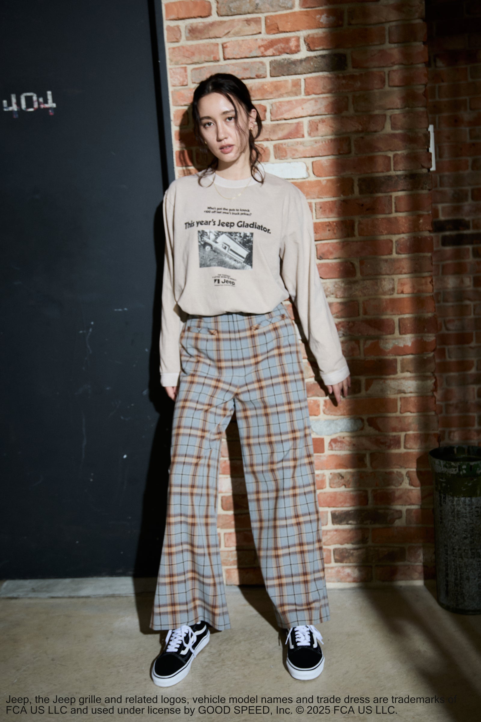 モデル身長:168cm / 着用サイズ:L