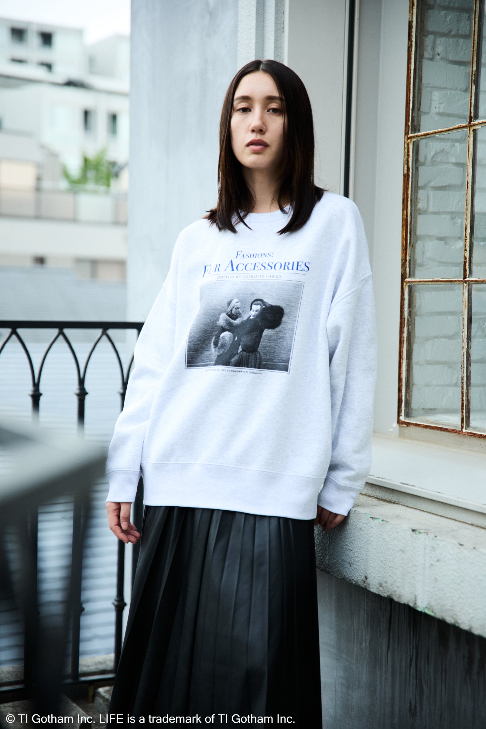 モデル身長:168cm / 着用サイズ:FREE