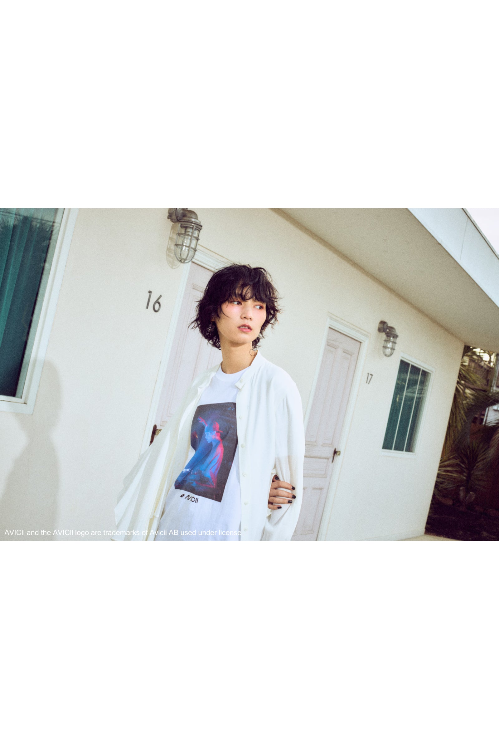 着用モデル:175cm / 着用サイズ:M