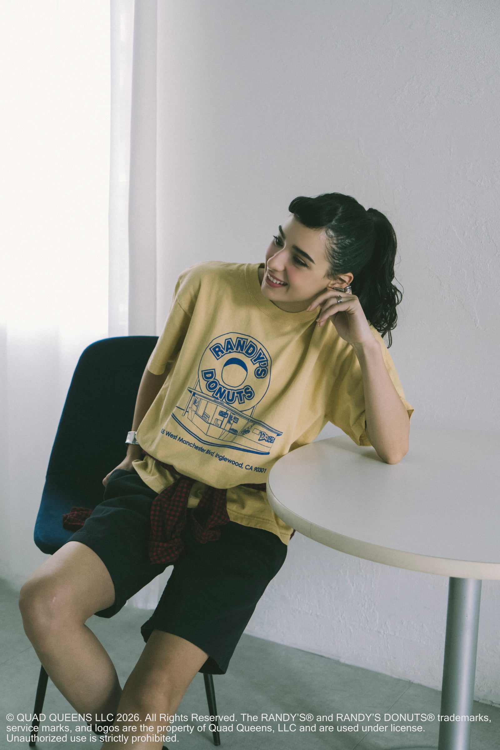 着用モデル:170cm / 着用サイズ:M