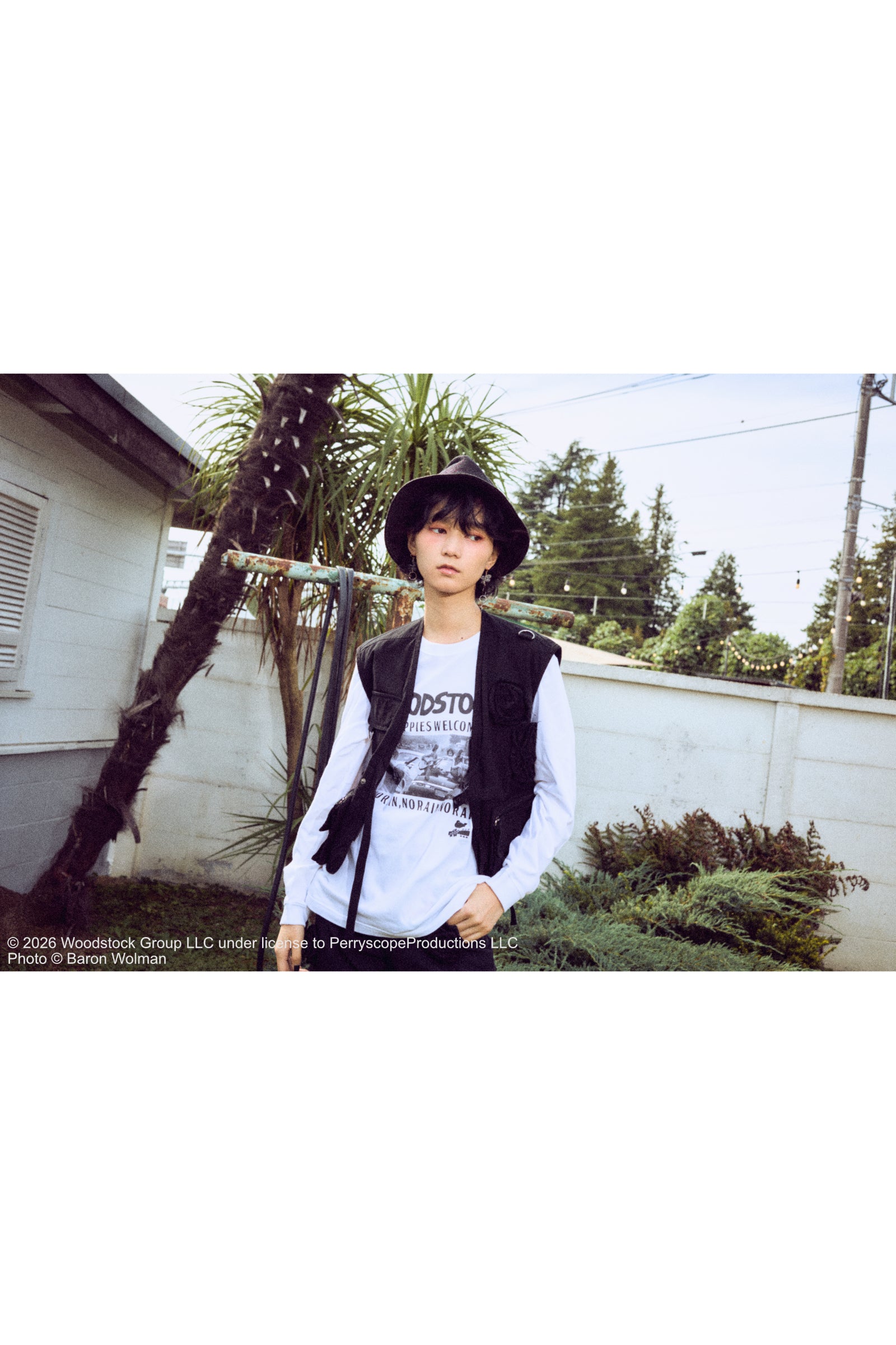 着用モデル:175cm / 着用サイズ:M