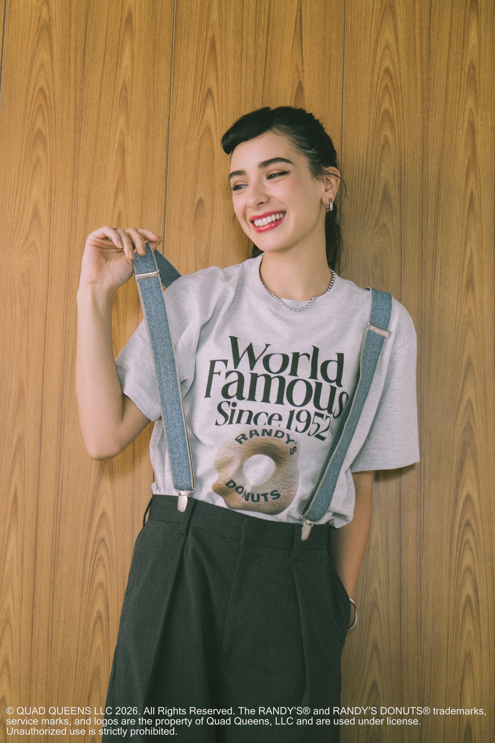 着用モデル:170cm / 着用サイズ:M