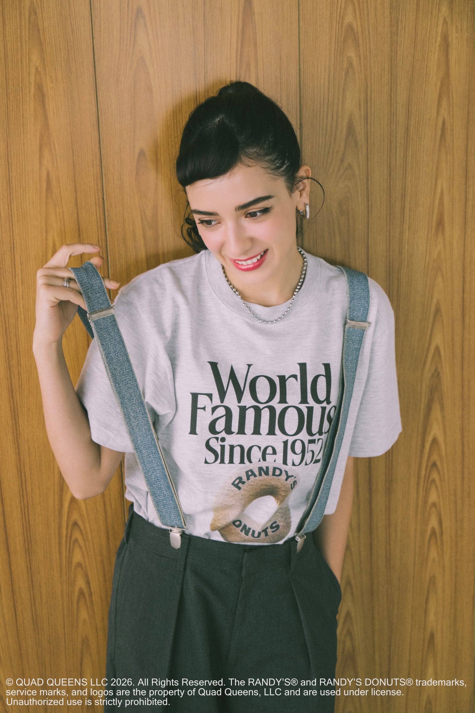 着用モデル:170cm / 着用サイズ:M