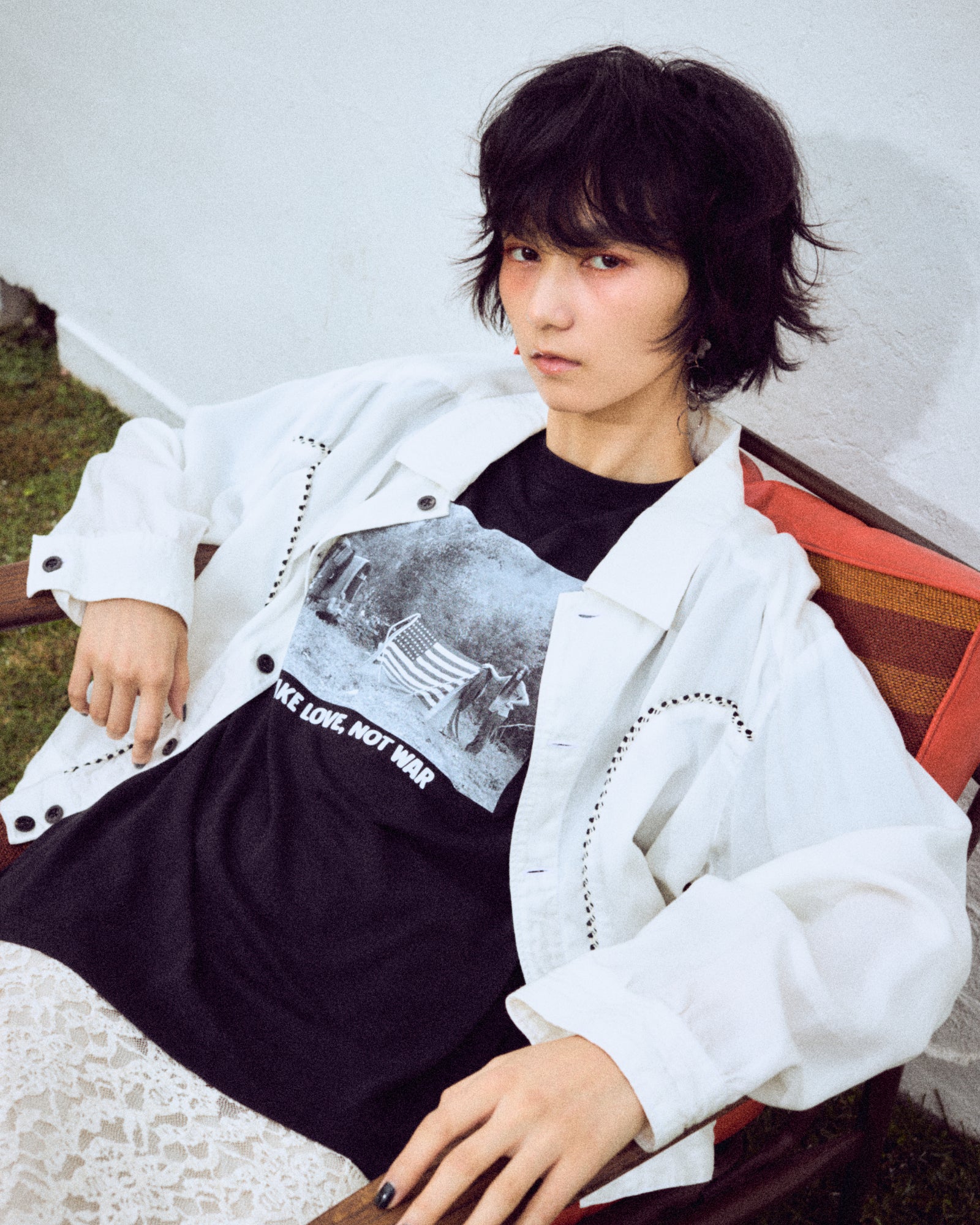 着用モデル:175cm / 着用サイズ:M