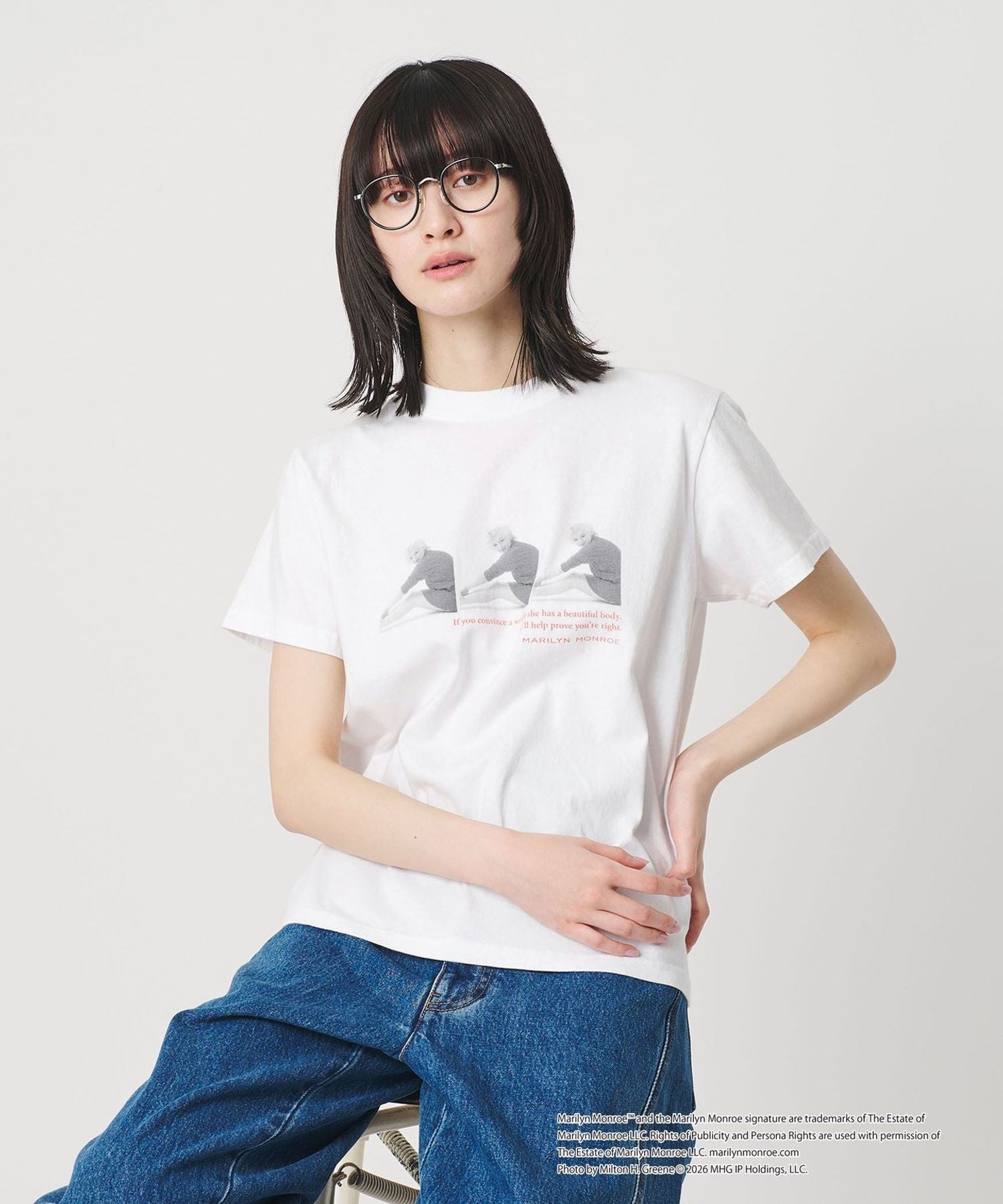 UNITED ARROWS Beauty&youth | GOOD ROCK SPEED Marilyn Monroe Photo Print T-shirt