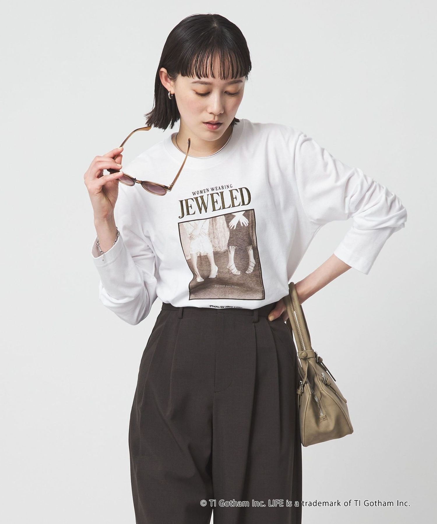 UNITED ARROWS green label relaxing | Graphic T-Shirt