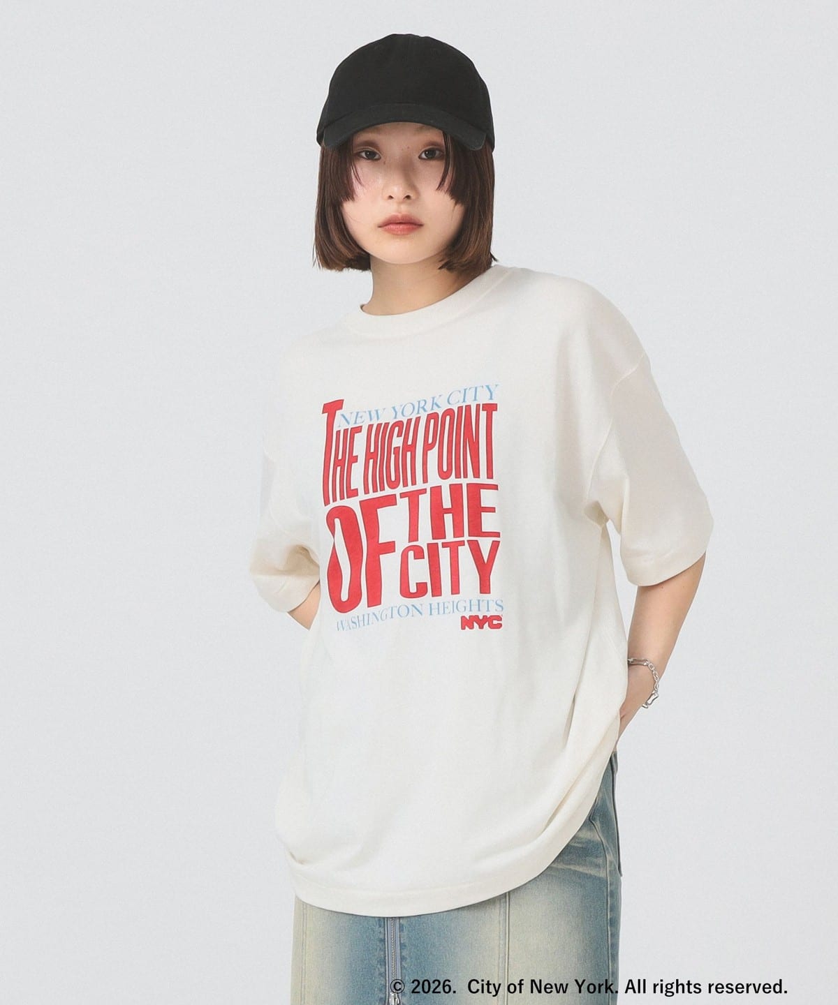 Ray BEAMS | NYC Short Sleeve T-shirt