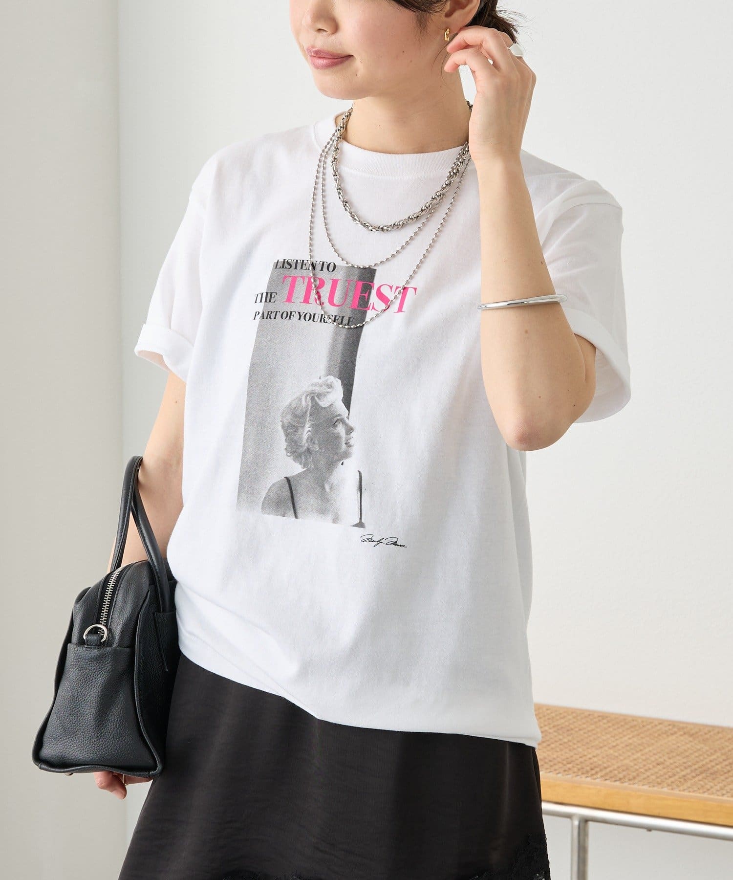 RIVE DROITE | Marilyn Photo Tee