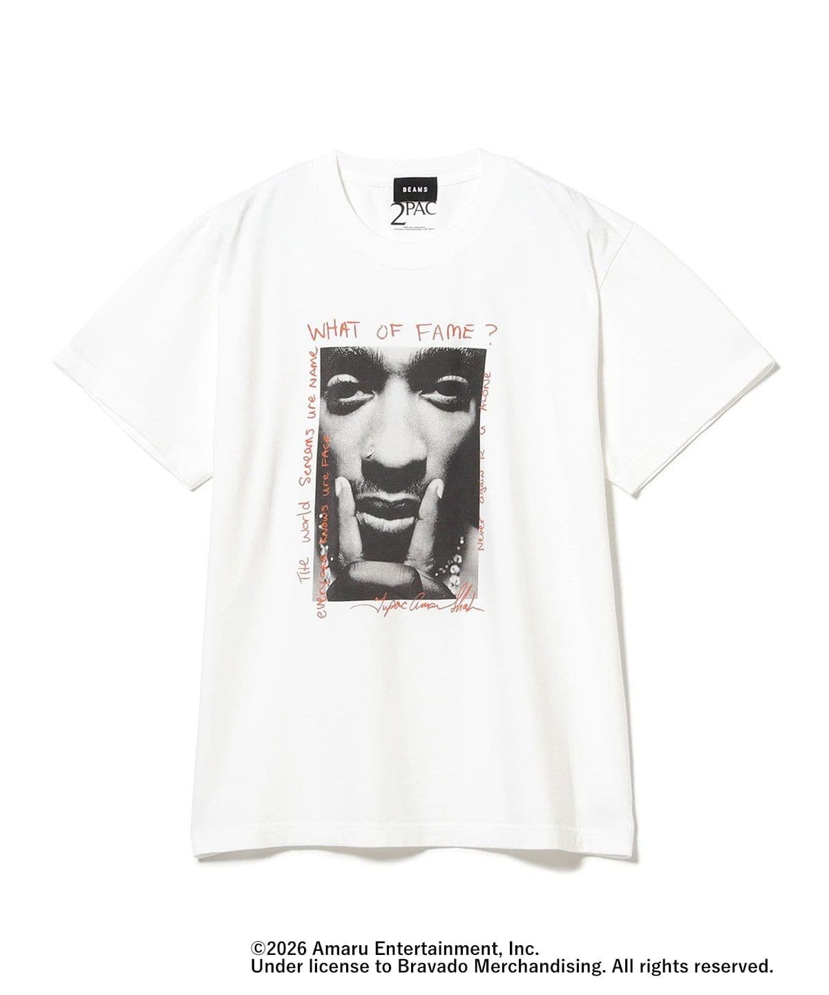BEAMS | TUPAC T-shirt 1
