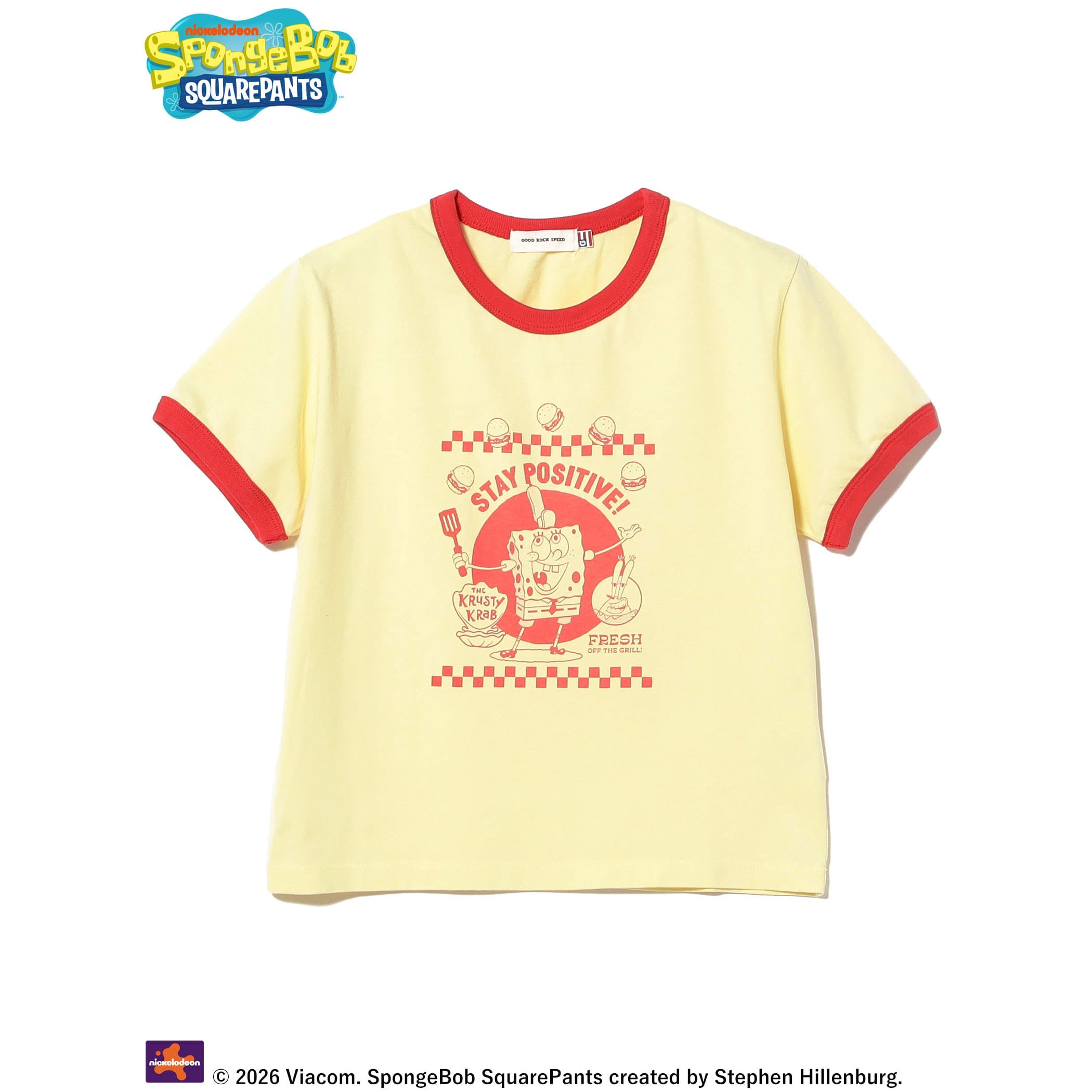 Ray BEAMS | SpongeBob SquarePants Short Sleeve T-Shirt
