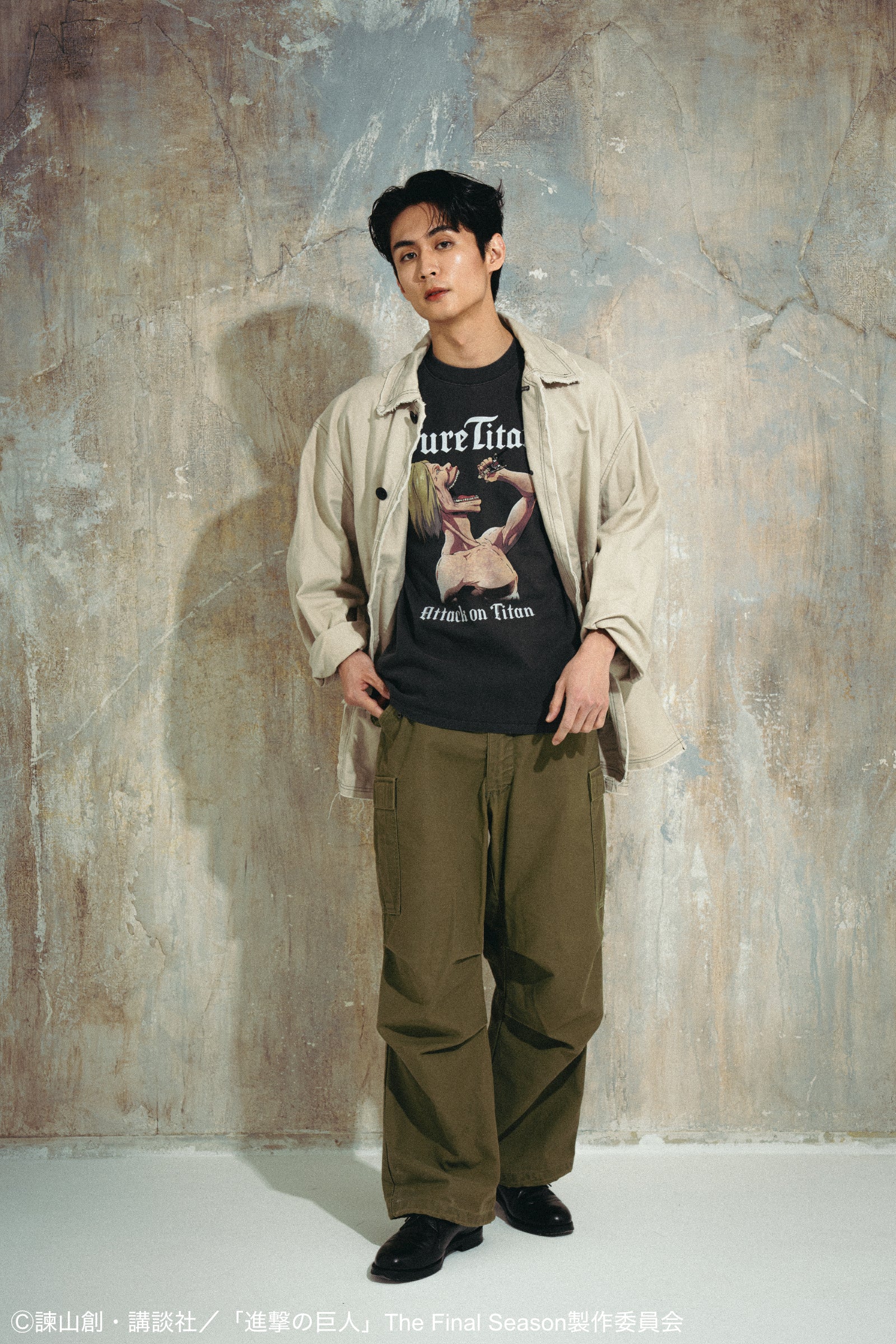 モデル身長：183cm / 着用サイズ：L