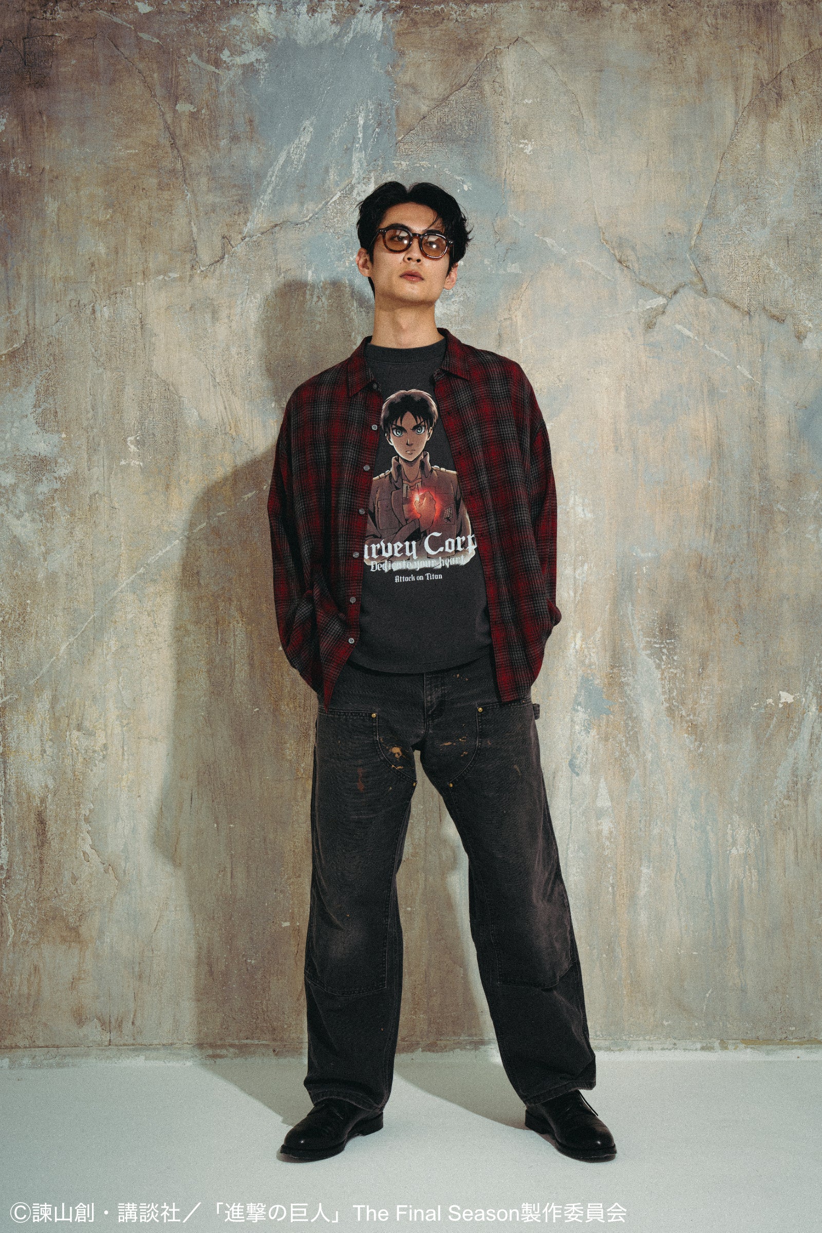 モデル身長：183cm / 着用サイズ：L