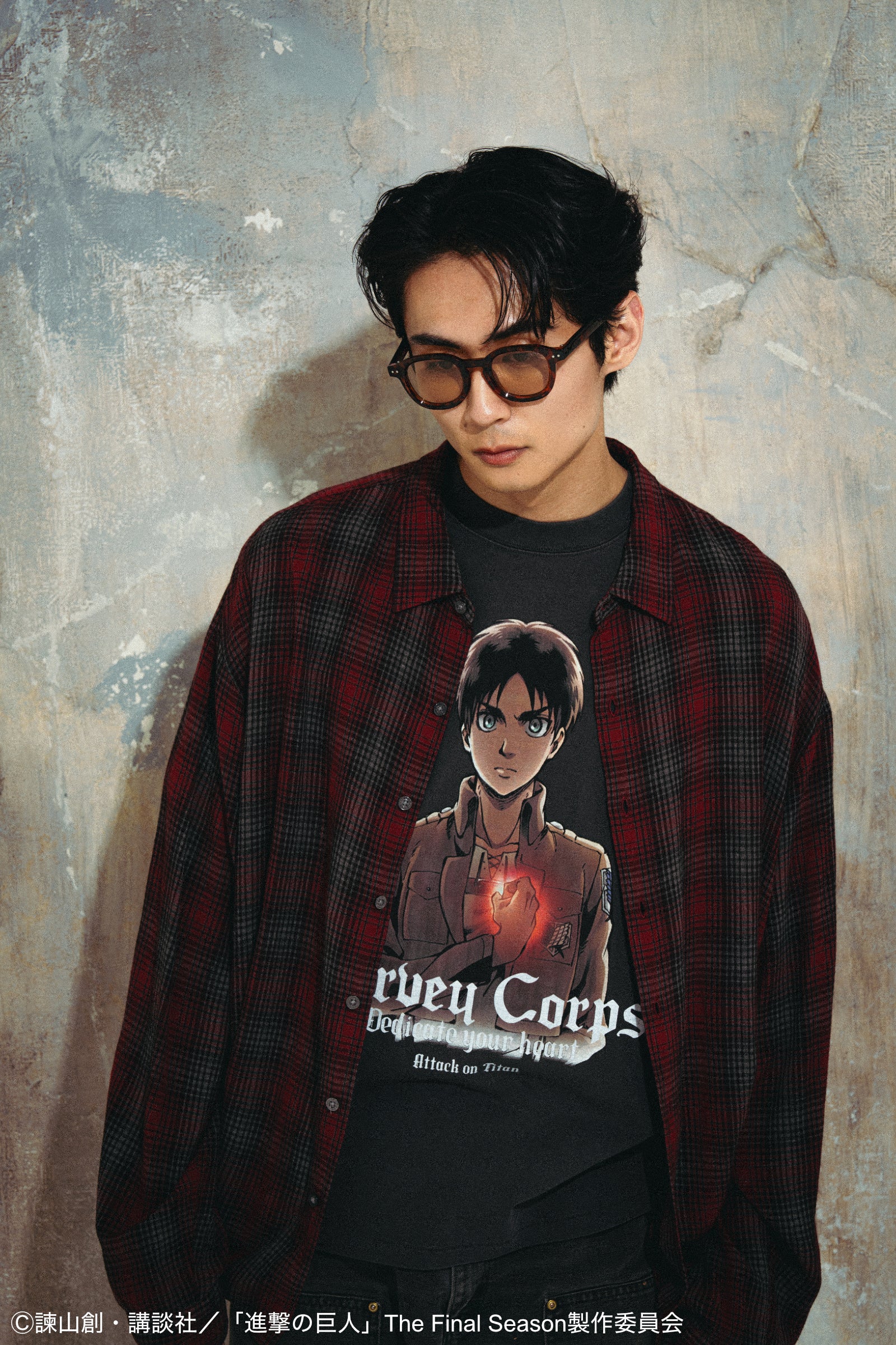 モデル身長：183cm / 着用サイズ：L