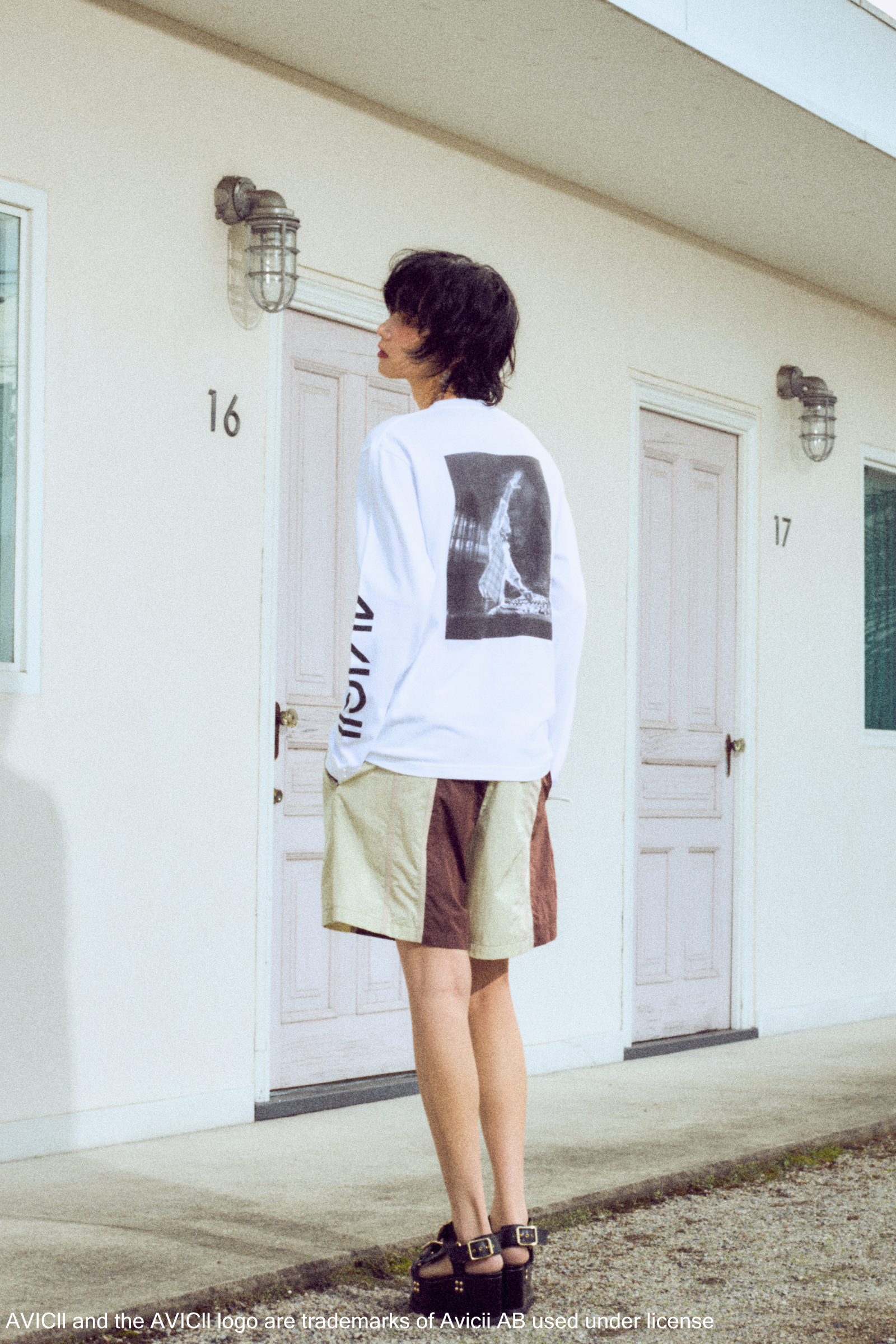 着用モデル：175cm / 着用サイズ：M