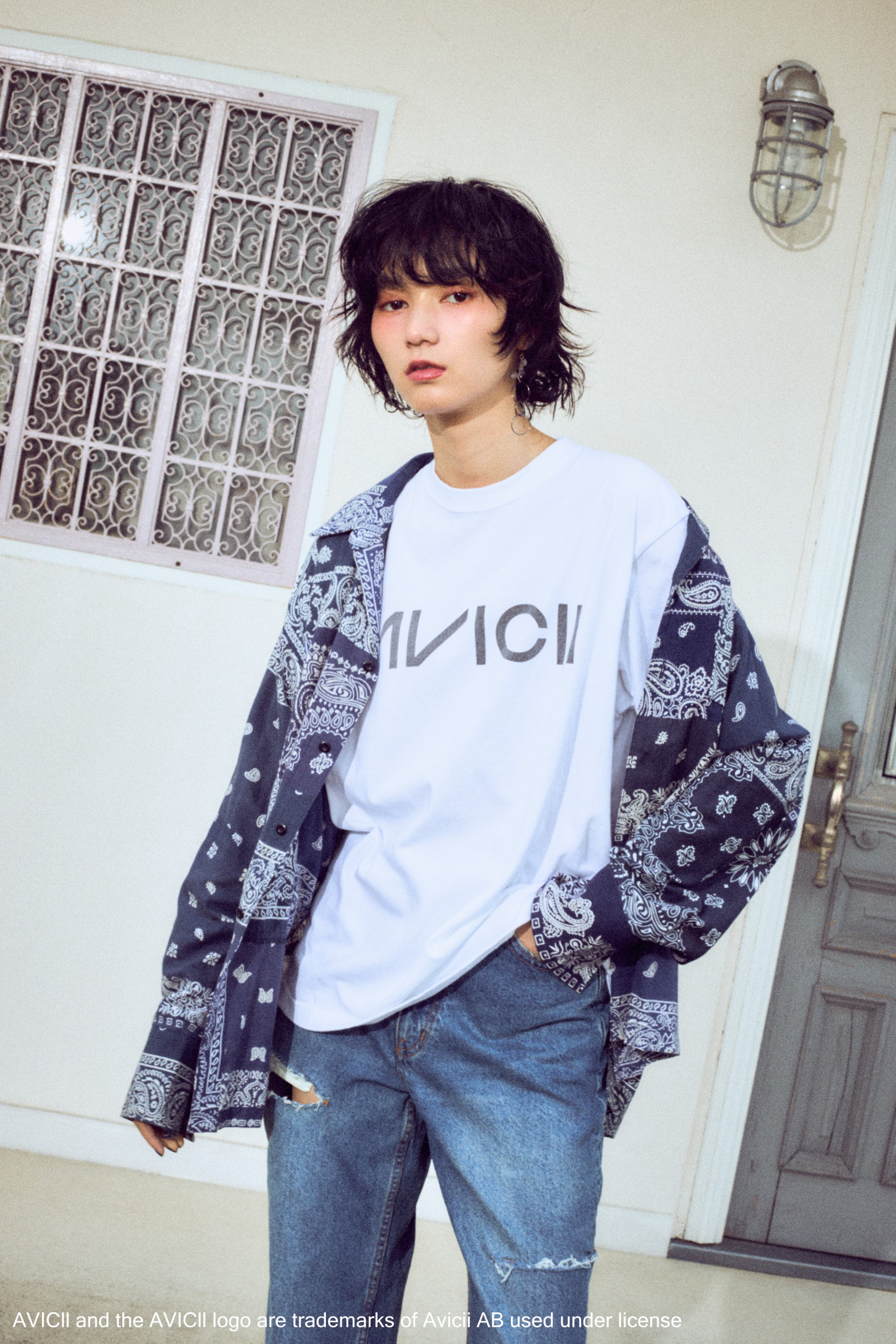 着用モデル：175cm / 着用サイズ：M