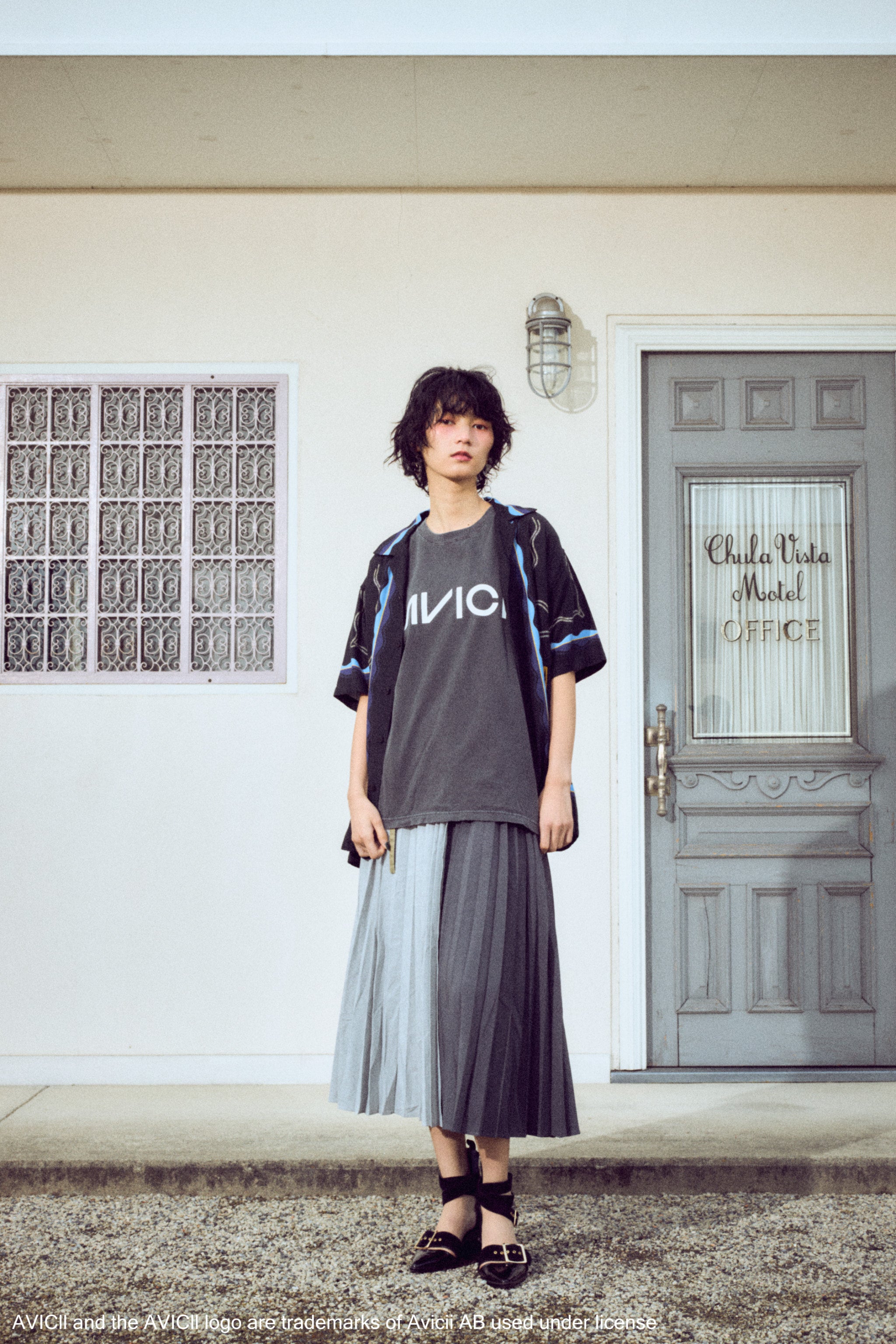 着用モデル：175cm / 着用サイズ：M