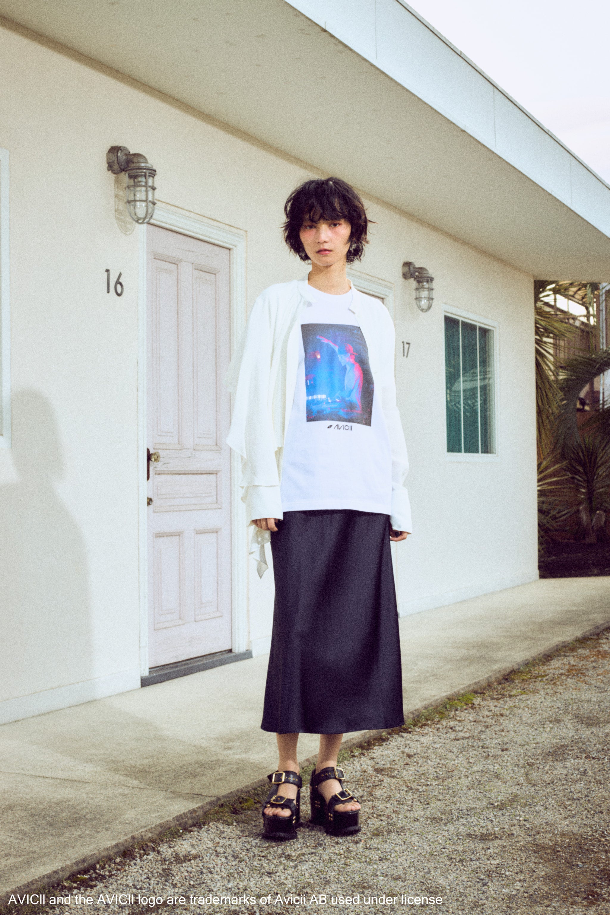 着用モデル：175cm / 着用サイズ：M