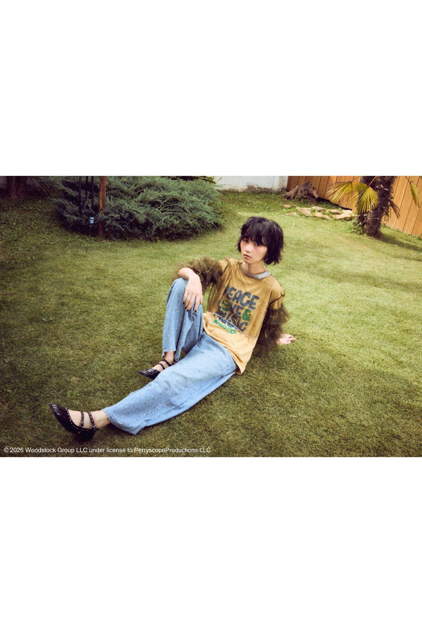 着用モデル：175cm / 着用サイズ：M