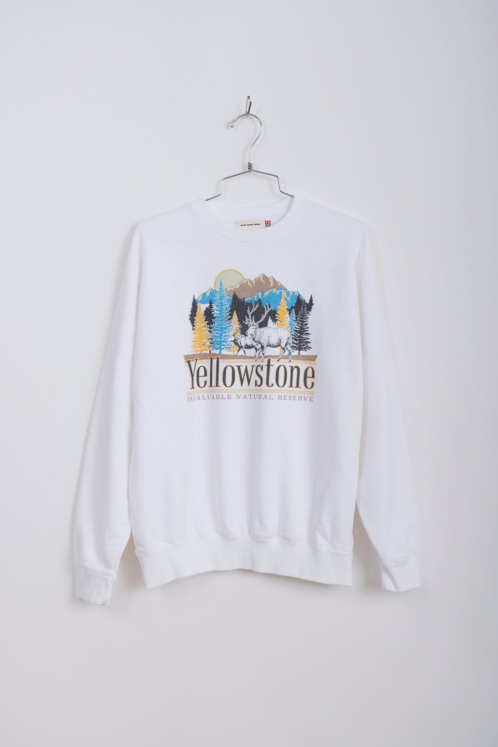 GOOD ROCK SPEED】Yellowstoneスウェット ホワイト