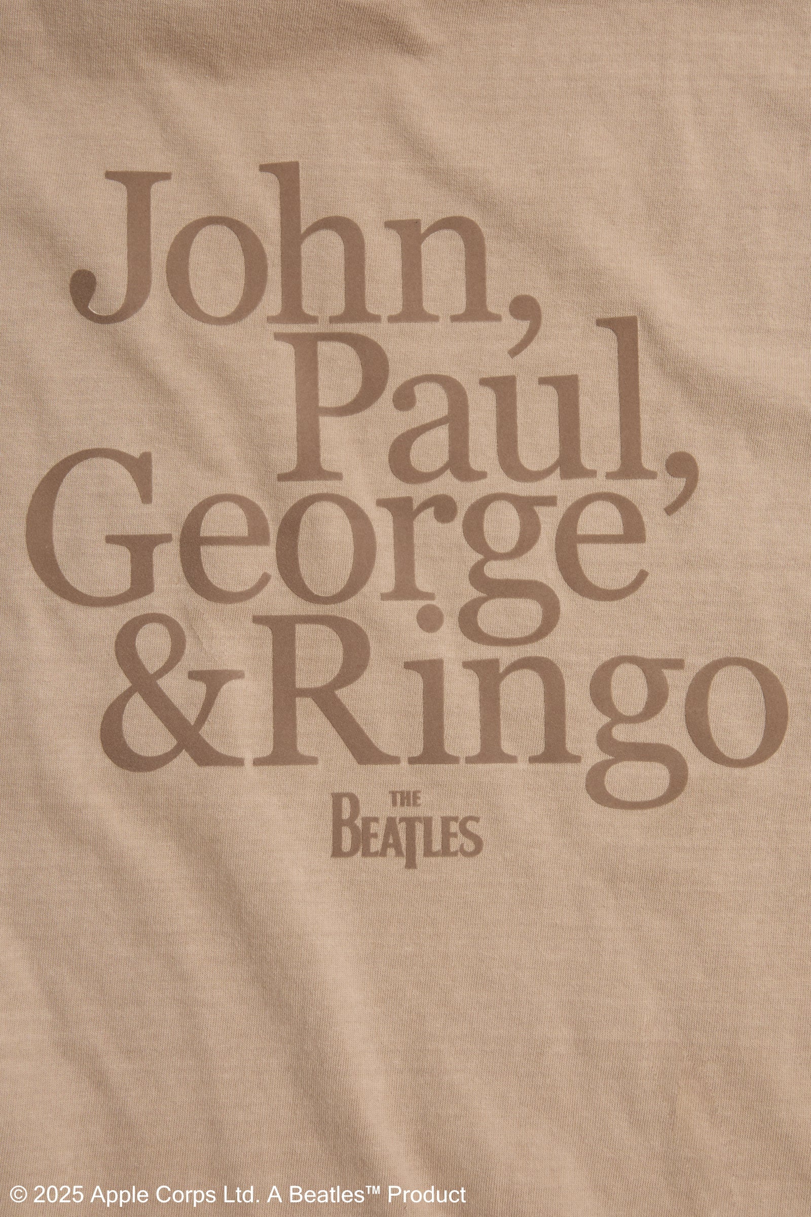 THE BEATLES | ビートルズ FLOCKY PRINT T-SHIRT | GOOD ROCK SPEED