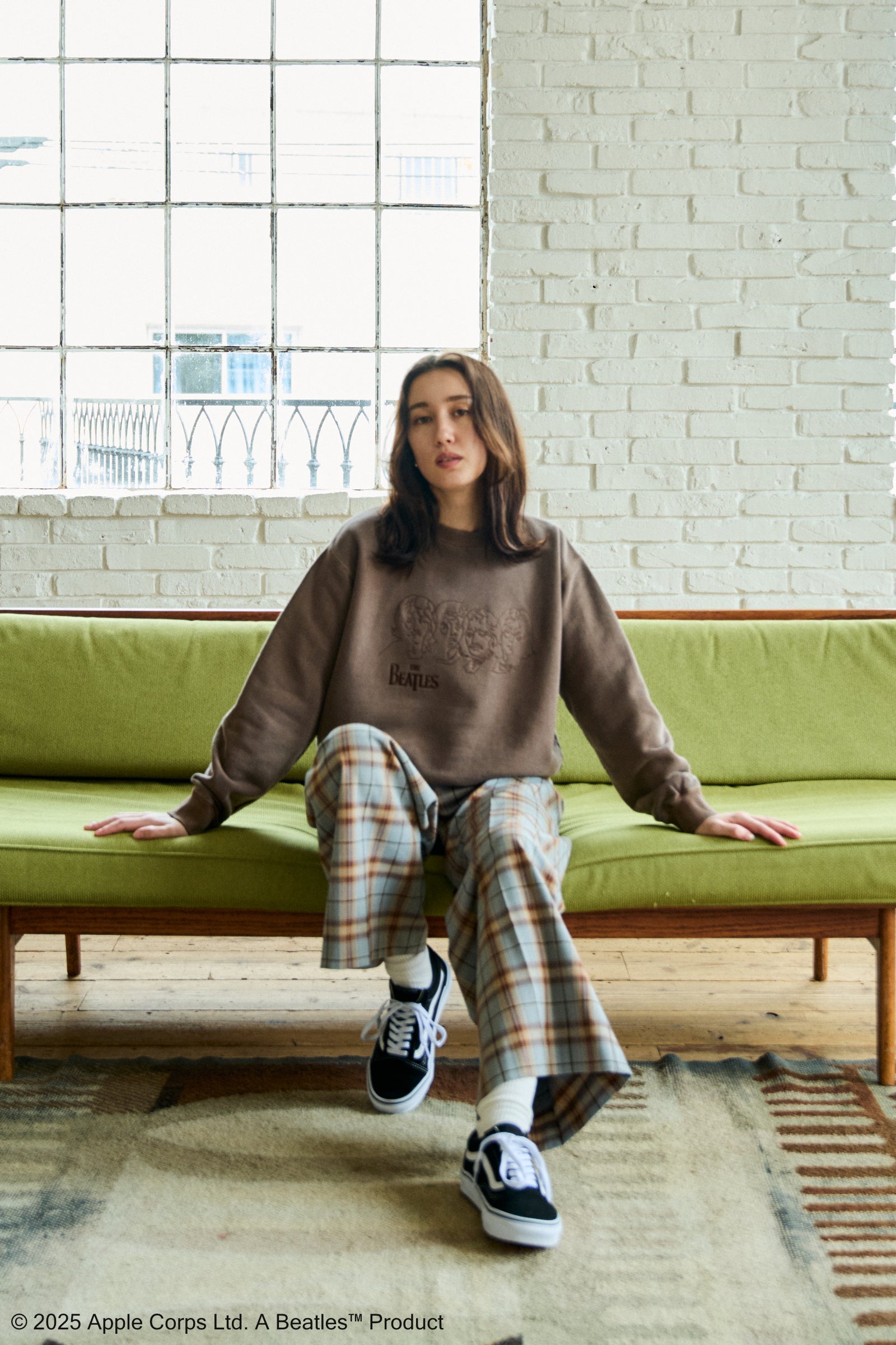 THE BEATLES | ビートルズ EMBROIDERY ART SWEAT | GOOD ROCK