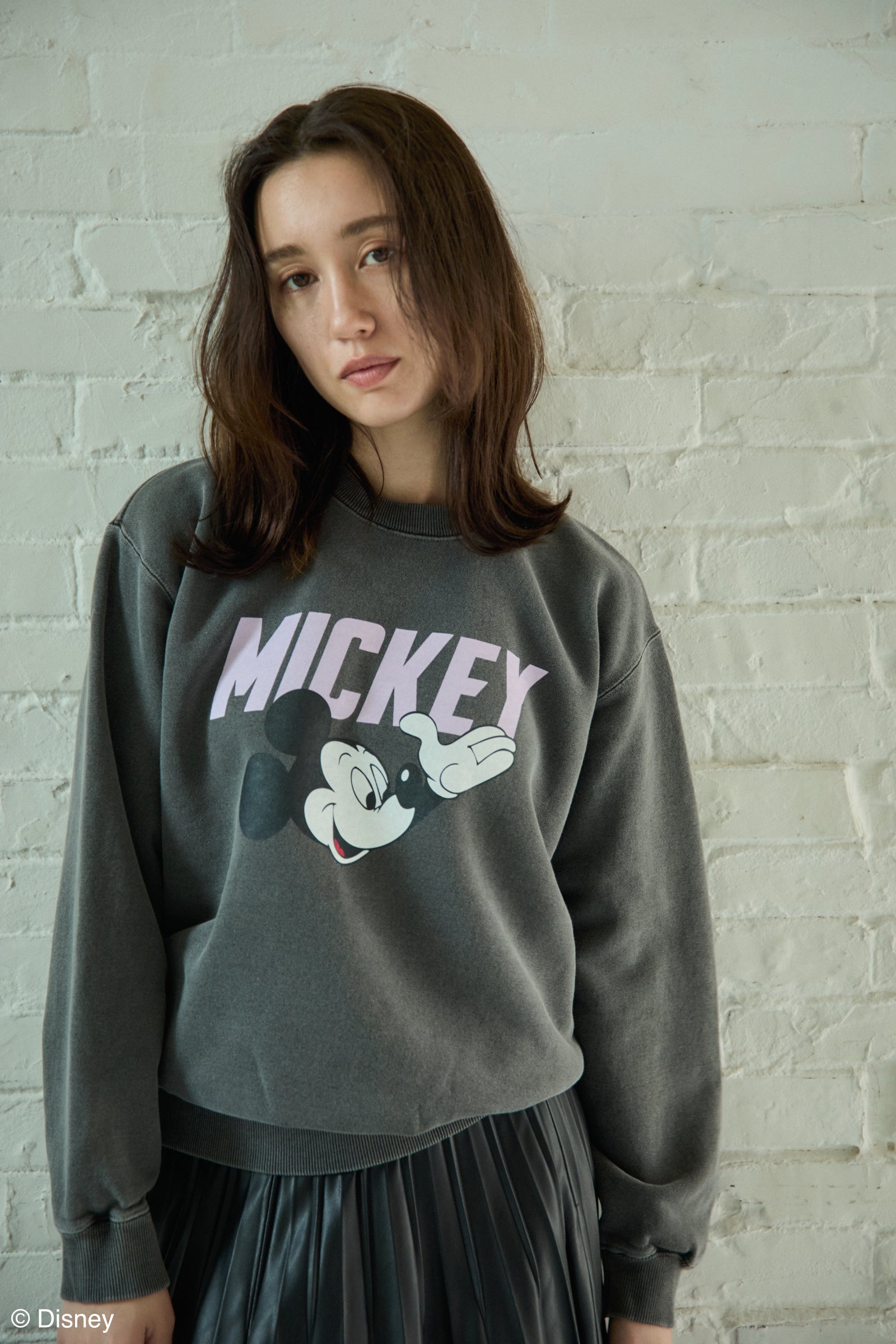 Disney | ディズニー MICKEY MOUSE DESIGN SWEAT | GOOD ROCK