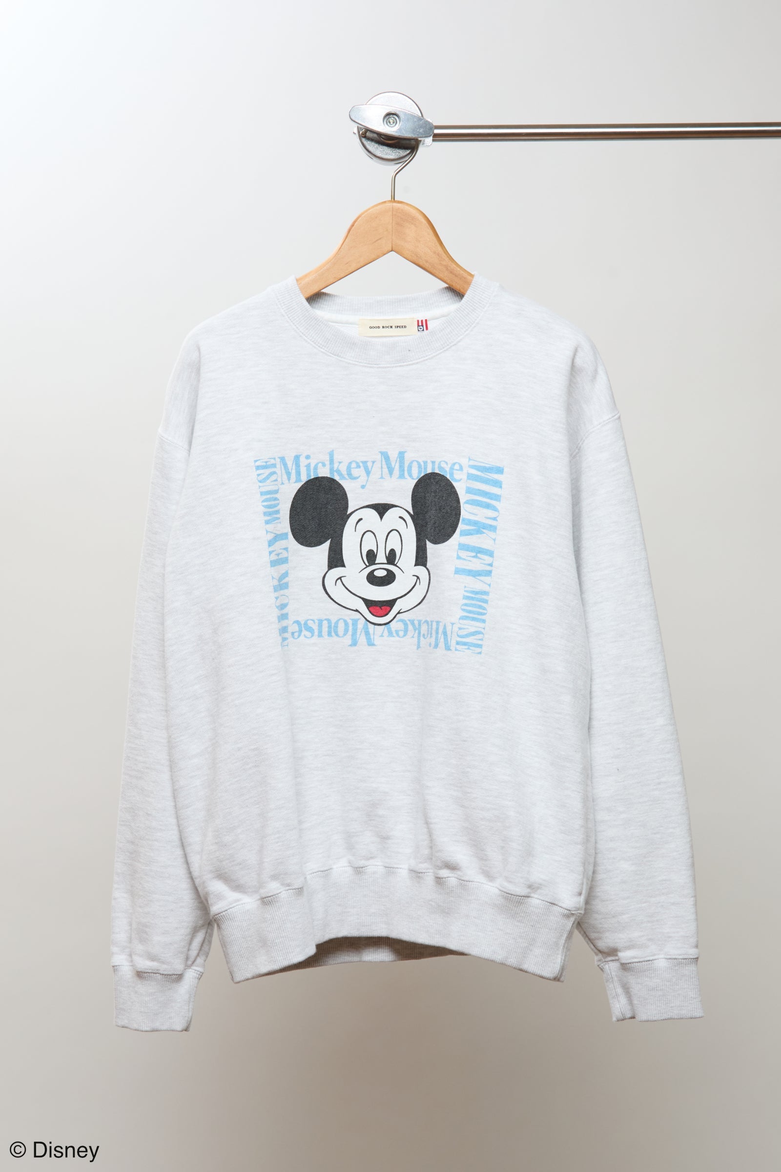 Disney | ディズニー MICKEY MOUSE DESIGN SWEAT | GOOD ROCK SPEED
