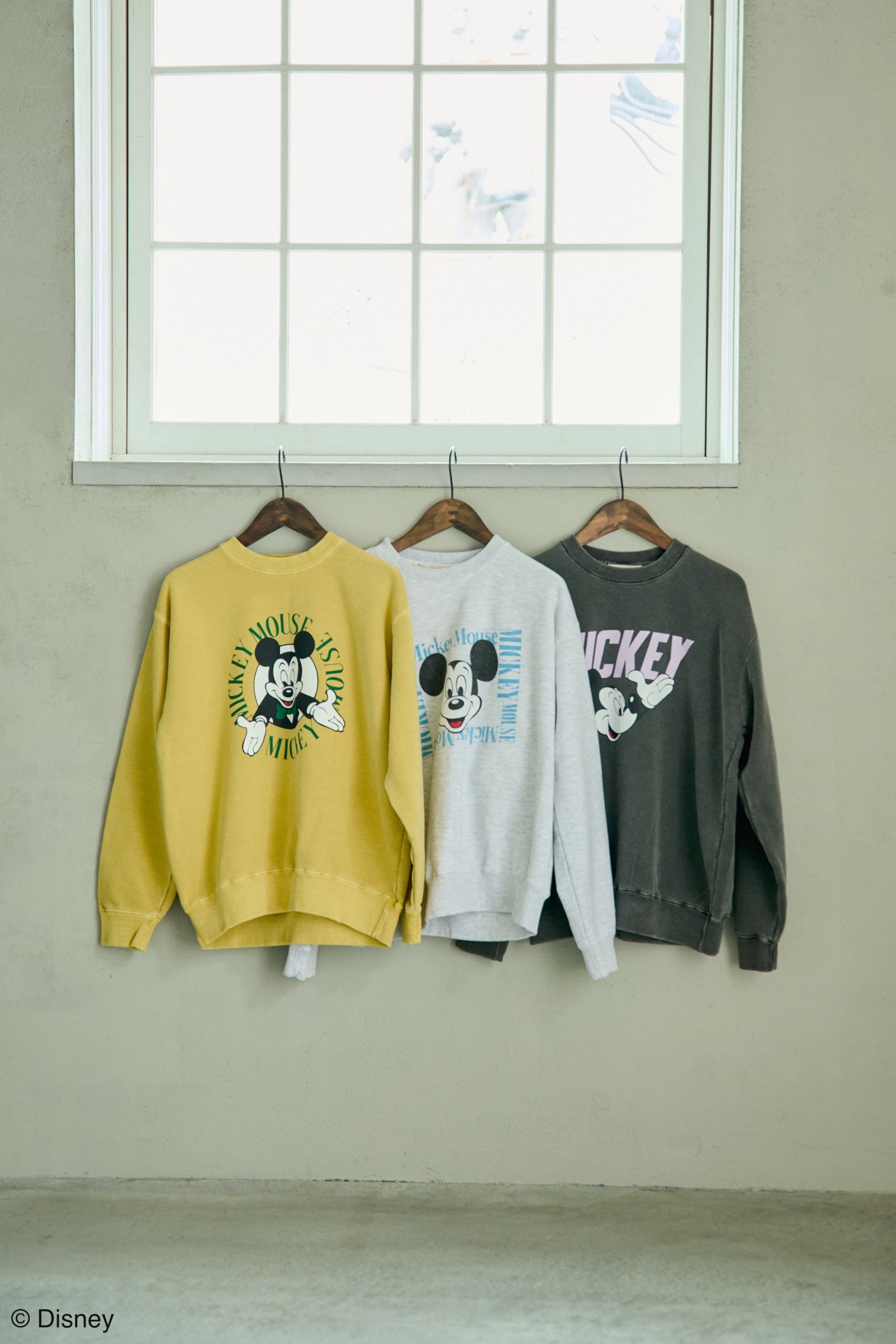 トップス Mickey Design Sweat Disney | ディズニー MICKEY MOUSE DESIGN SWEAT | GOOD ROCK