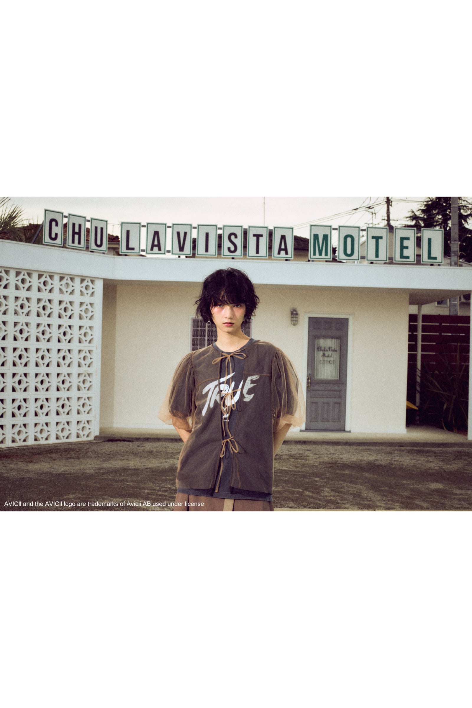 着用モデル：175cm / 着用サイズ：M