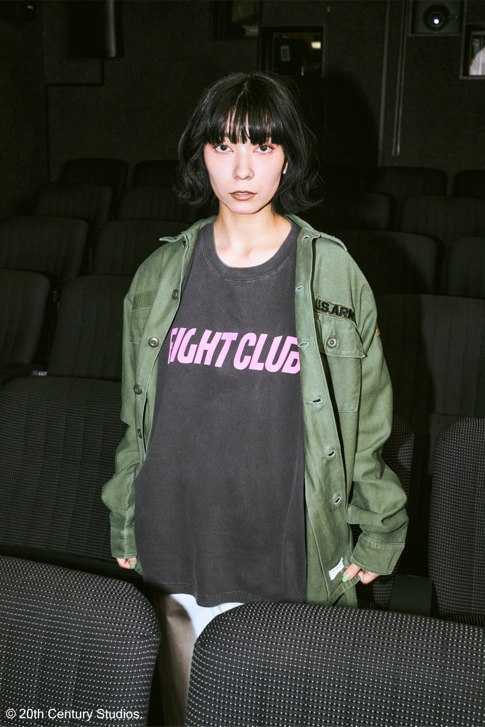 FIGHT CLUB ロゴ＆バックプリント Tシャツ | GOOD ROCK SPEED ファイト