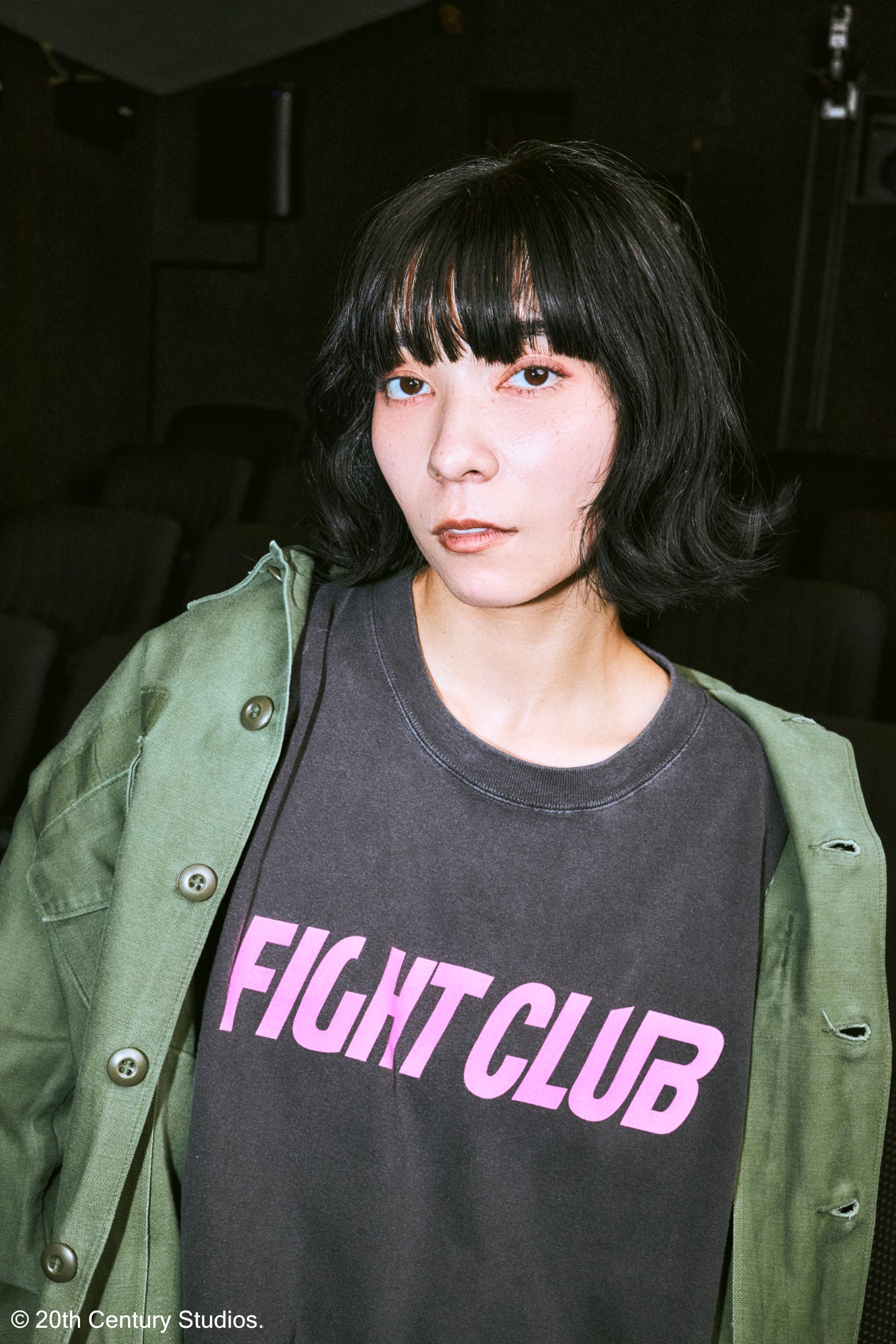 FIGHT CLUB フロントロゴ＆ルールバックプリント Tシャツ | GOOD ROCK