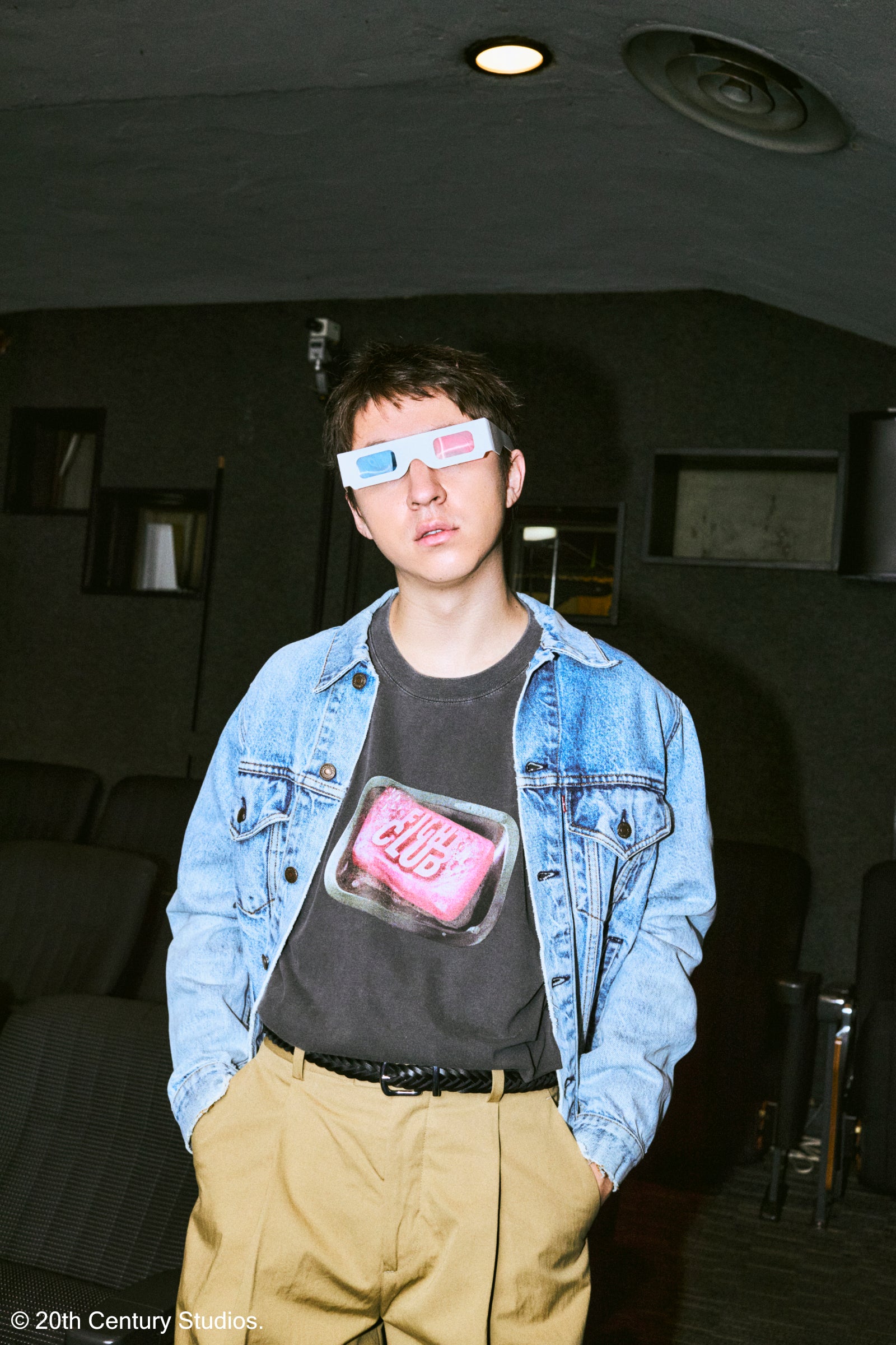 FIGHT CLUB プリントTシャツ（ホワイト・チャコール）| GOOD ROCK