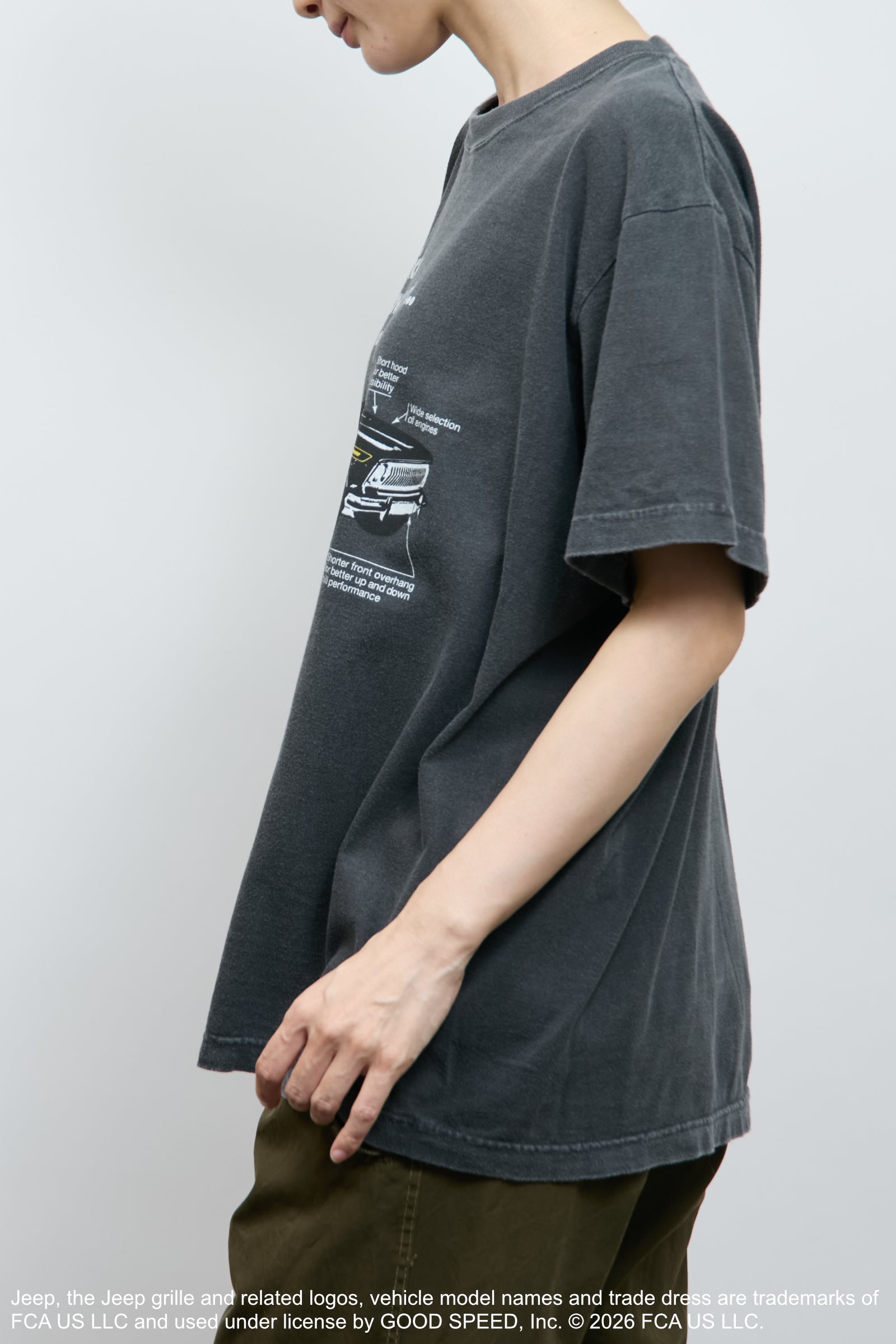 モデル身長：163cm / 着用サイズ：M