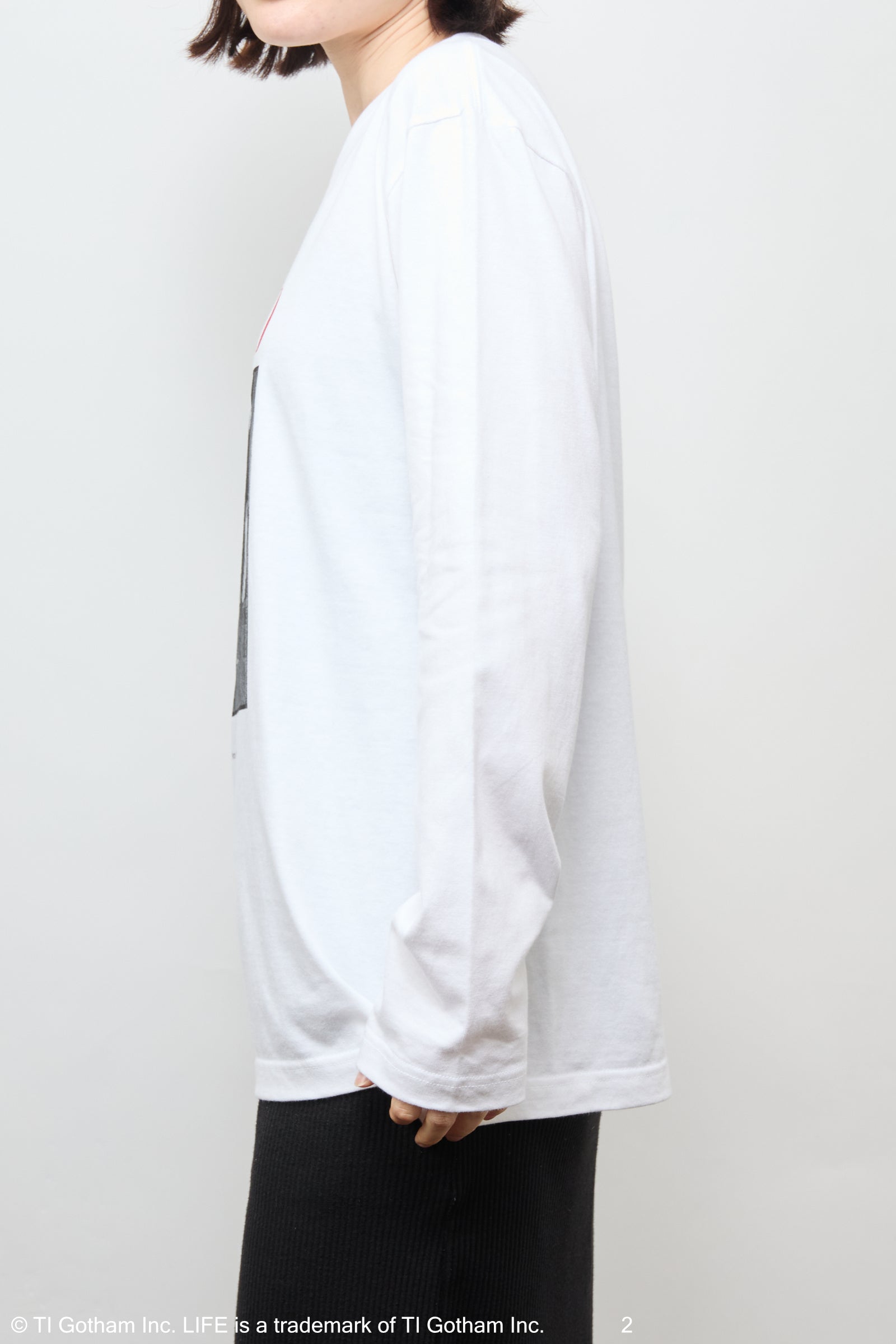 モデル身長：163cm / 着用サイズ：F