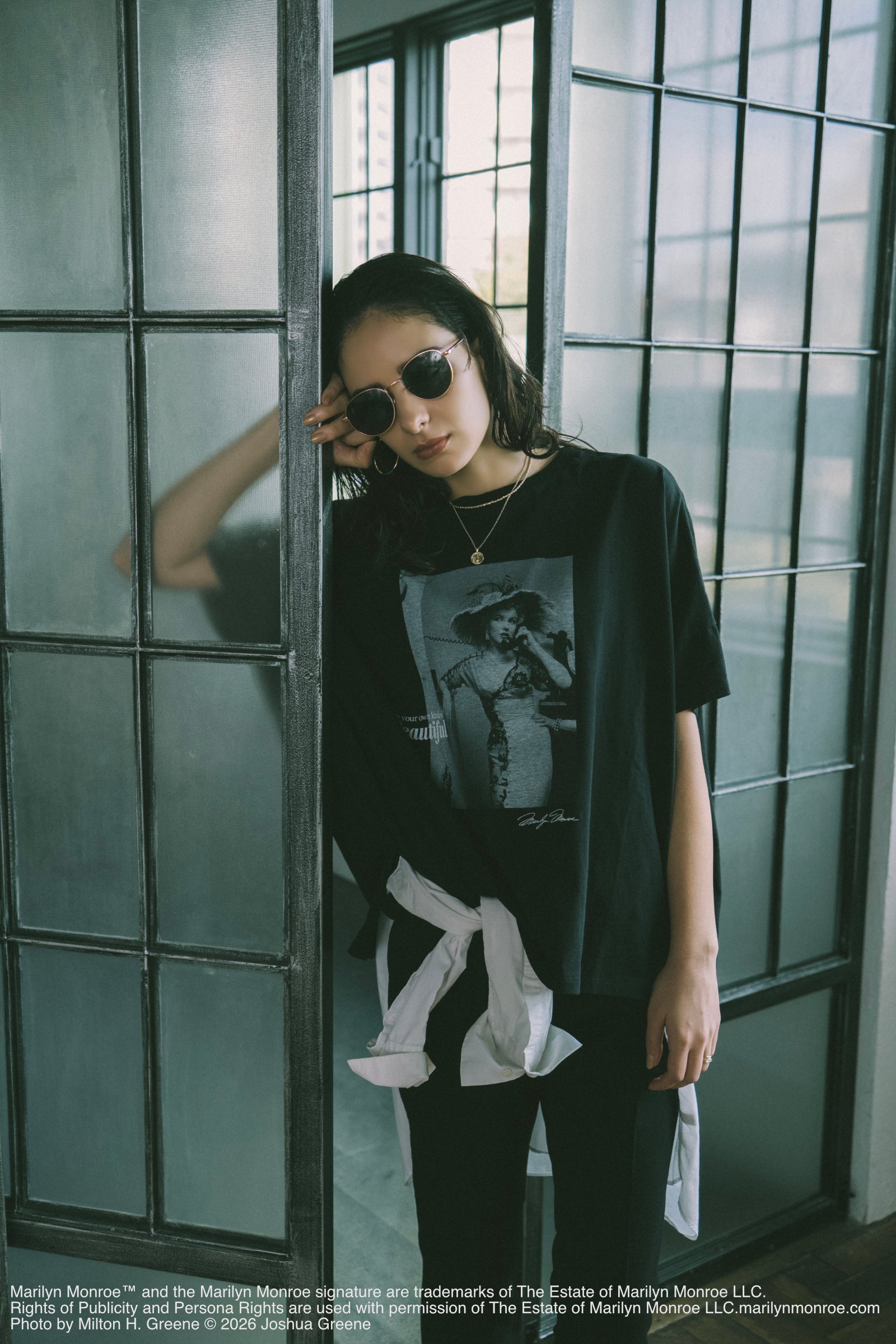 着用モデル：170cm / 着用サイズ：F