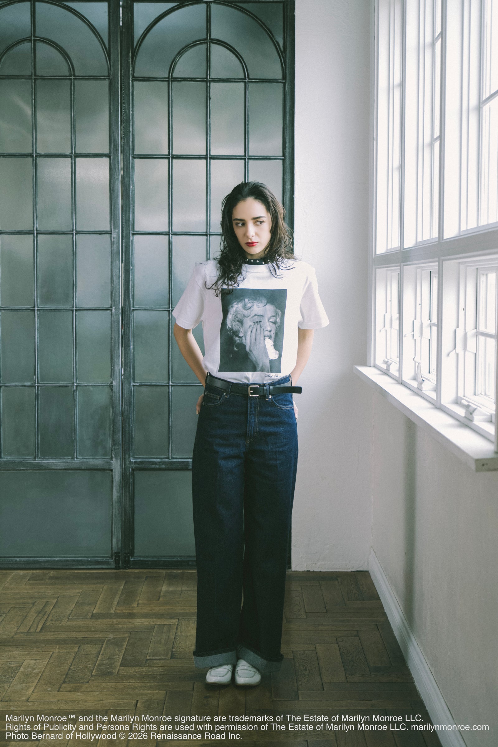 着用モデル：170cm / 着用サイズ：M