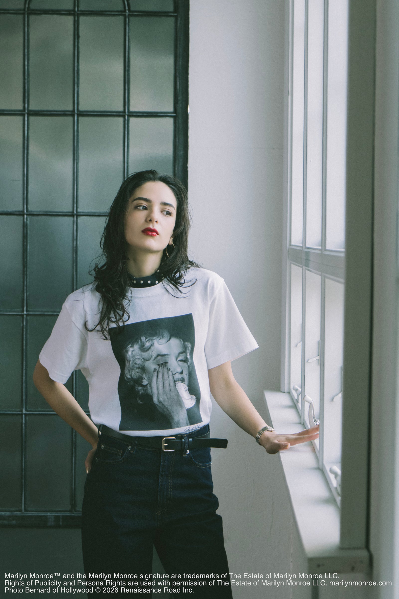 着用モデル：170cm / 着用サイズ：M