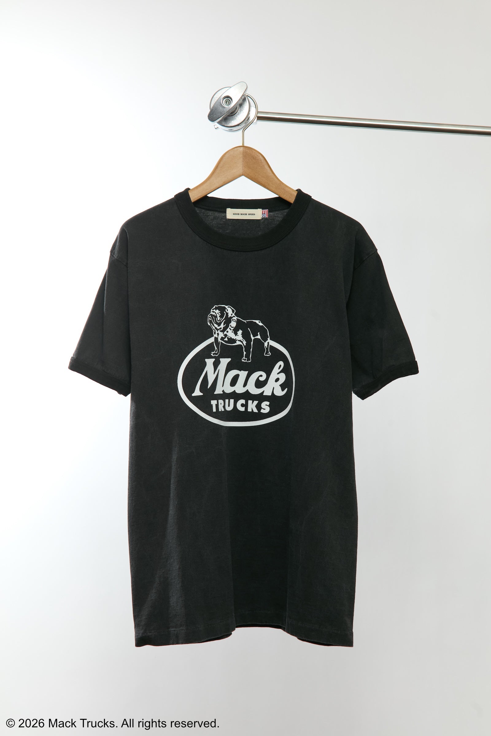 正規特約店 MAC TRUCKS マックトラックスTシャツ ブルドッグ 企業T 