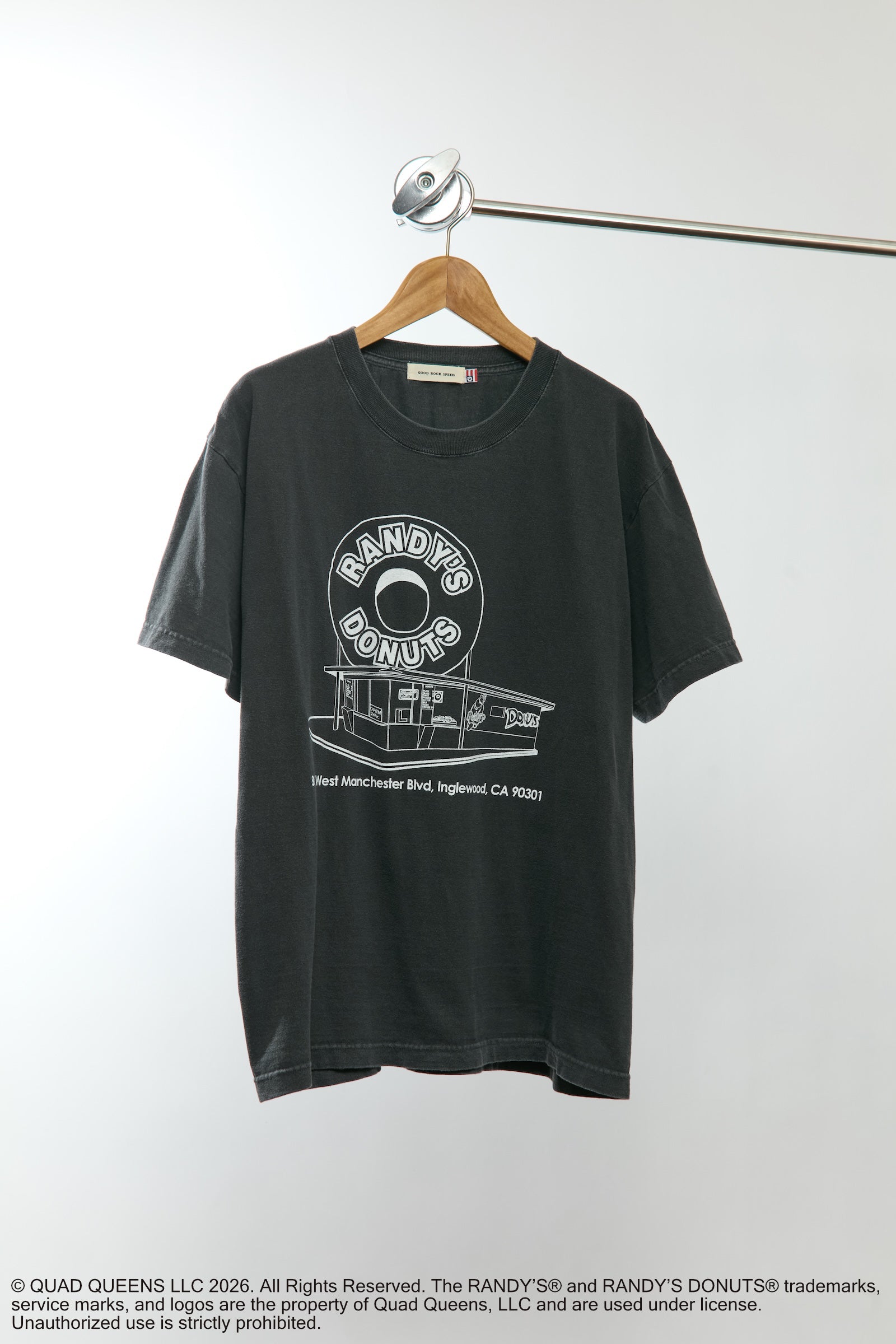 DAVID BOWIE | デヴィッド・ボウイ GLITTER PRINT T-SHIRT | GOOD ROCK