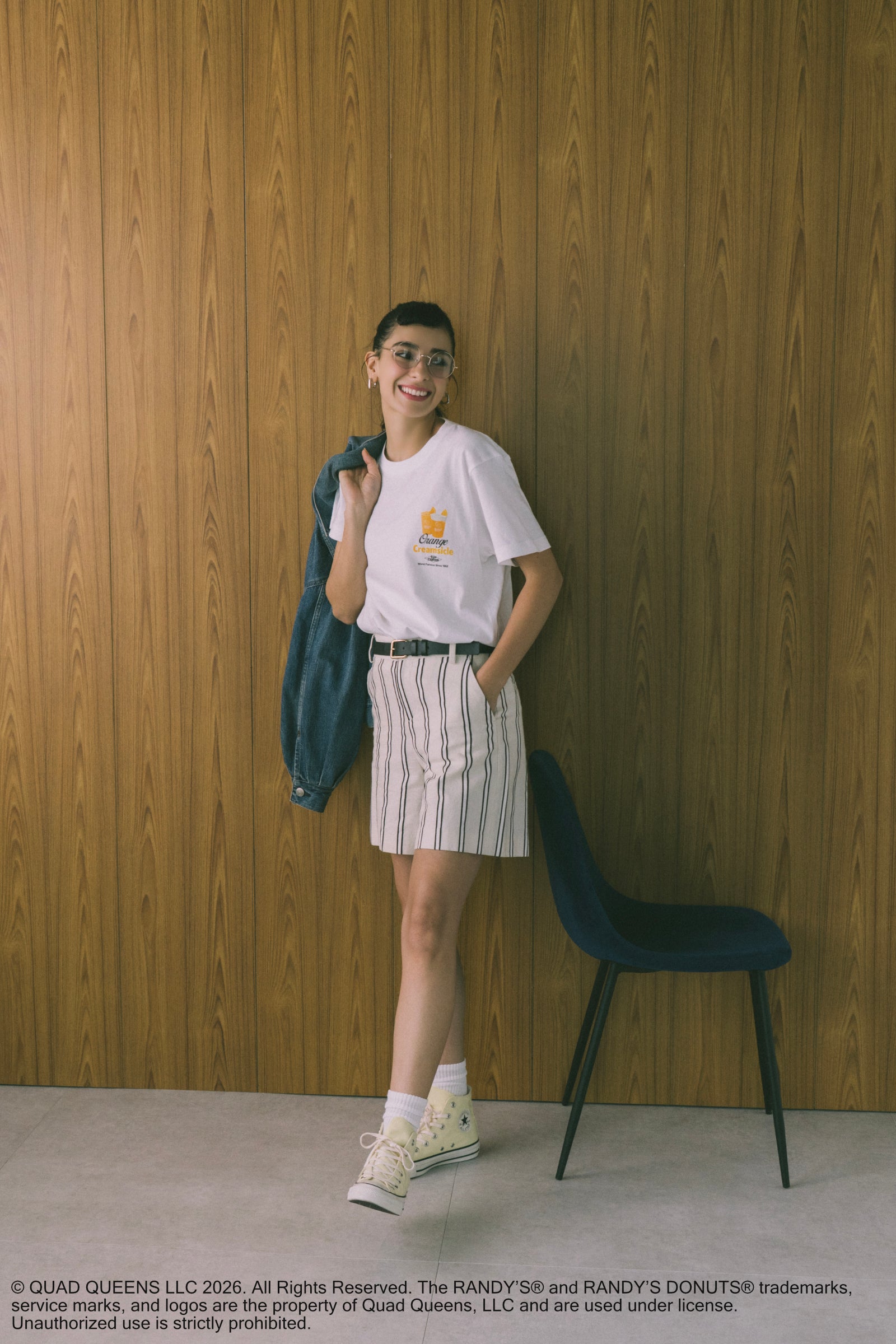 着用モデル：170cm / 着用サイズ：M