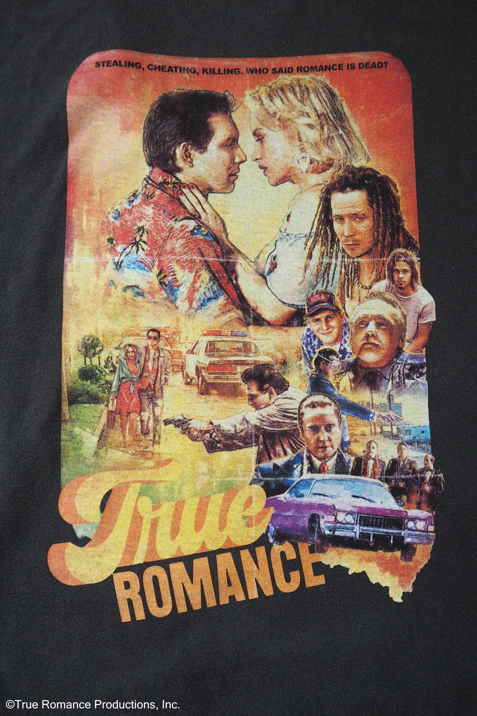 TRUE ROMANCE | Illustrated Movie Art T-Shirt | GOOD ROCK SPEED