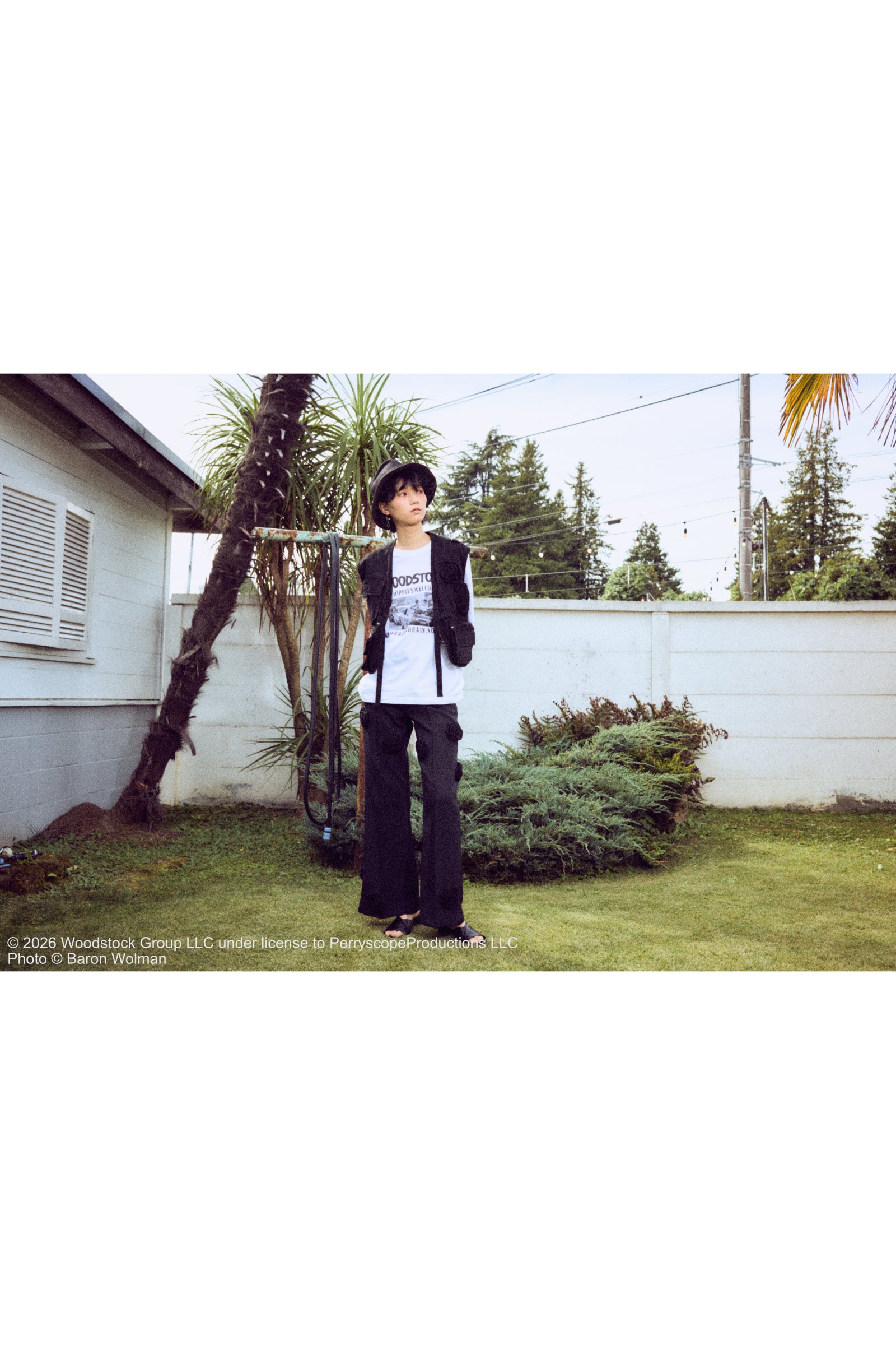 着用モデル：175cm / 着用サイズ：M